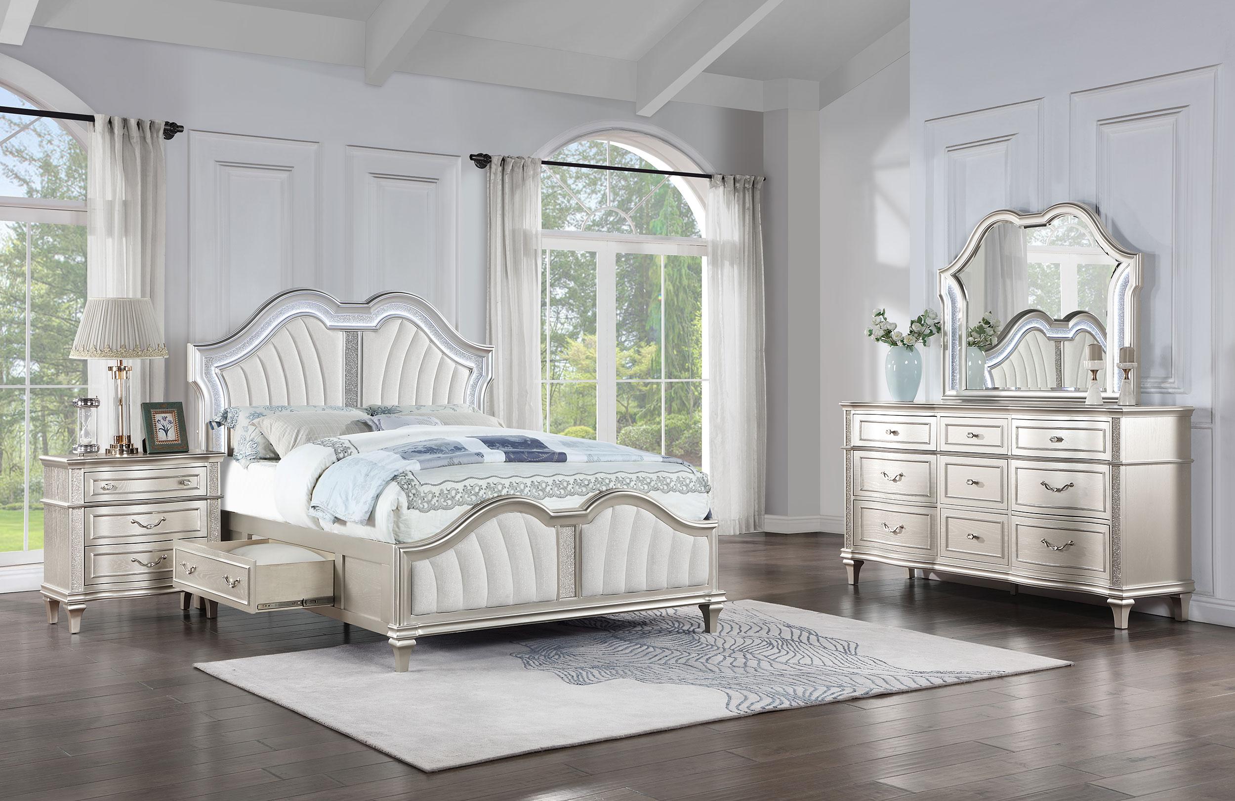 Evangeline 4 Pc Bedroom Set - Luxury Home Furniture (MI)