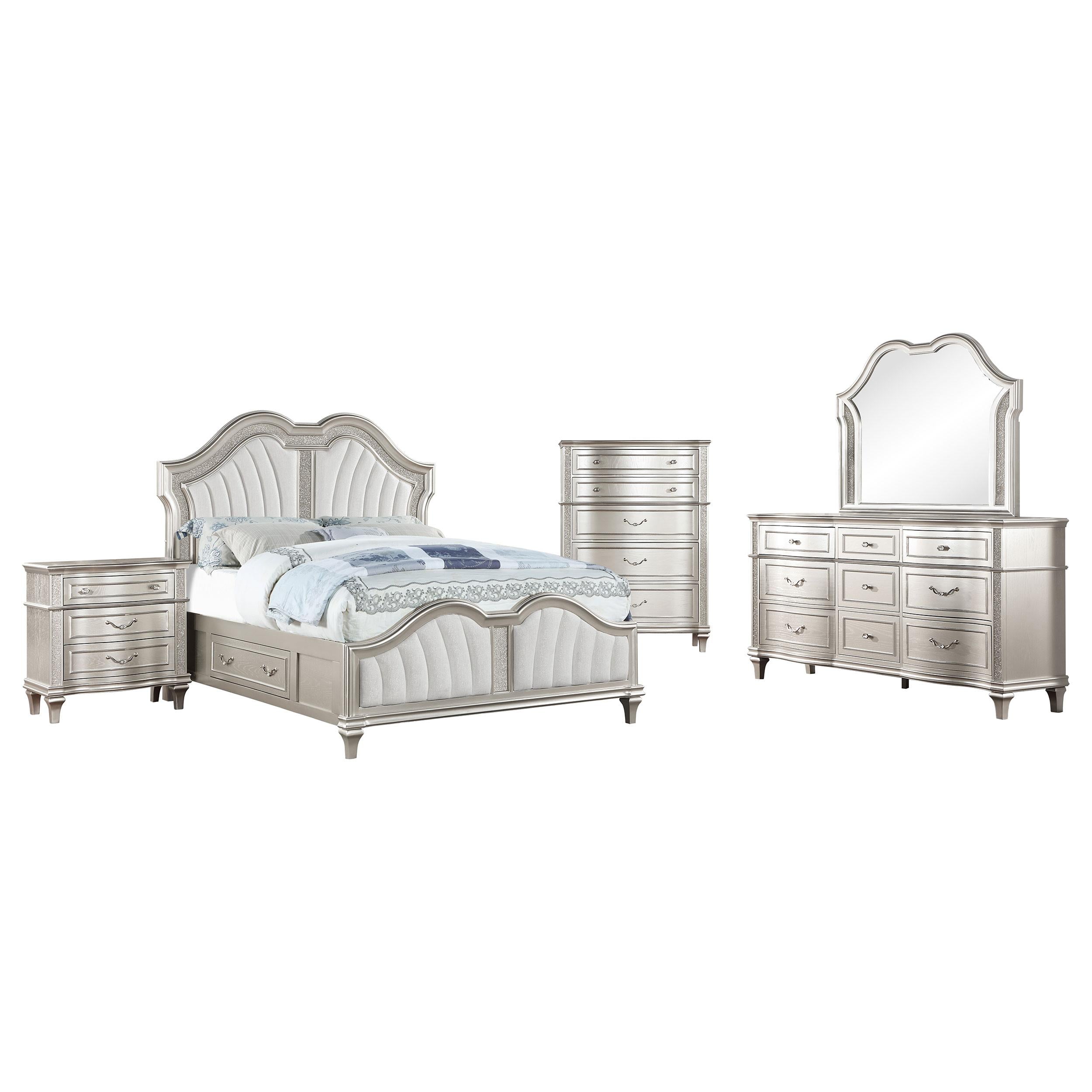 Evangeline 5 Pc Bedroom Set - Luxury Home Furniture (MI)