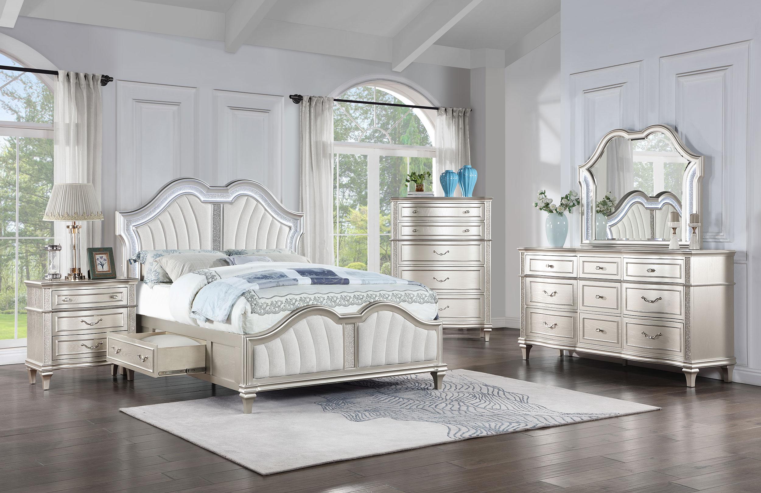 Evangeline 5 Pc Bedroom Set - Luxury Home Furniture (MI)