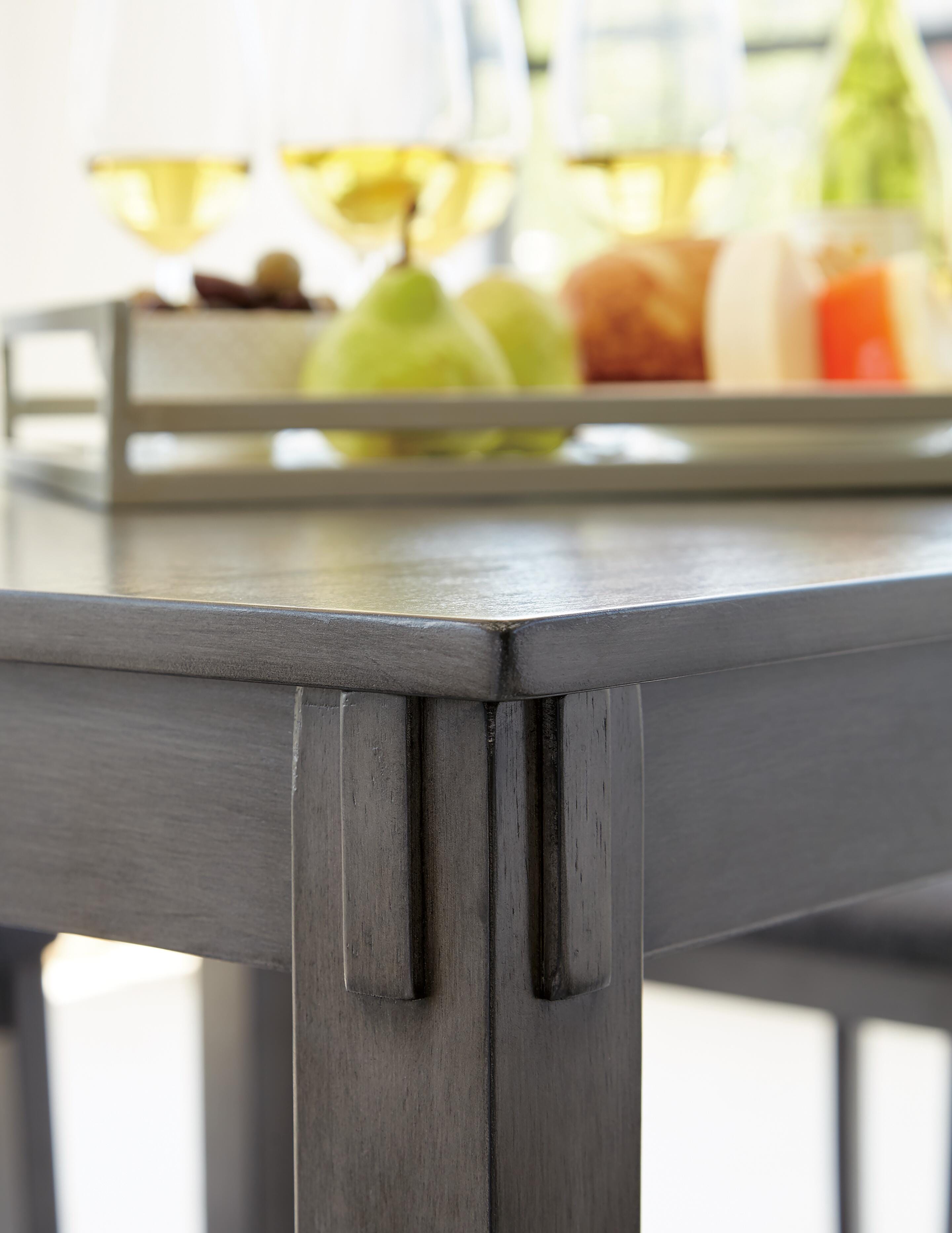 Bridson Counter Height Dining Table and Bar Stools (Set of 5) - Luxury Home Furniture (MI)