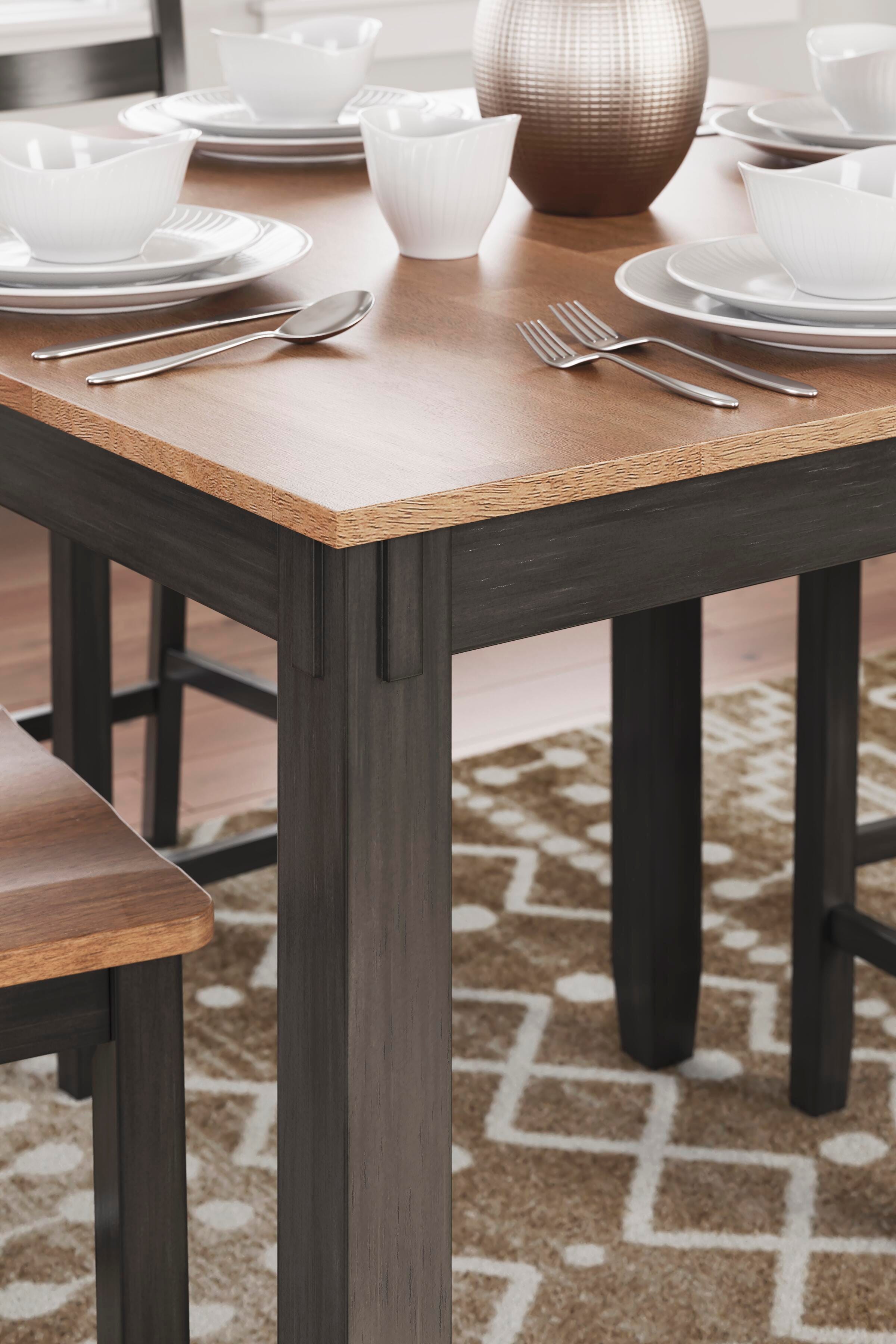 Gesthaven Counter Height Dining Table and 4 Barstools (Set of 5) - Luxury Home Furniture (MI)