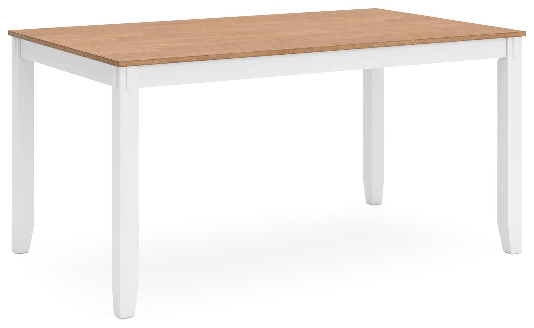 Gesthaven Dining Table with 4 Chairs and Bench (Set of 6) - Luxury Home Furniture (MI)