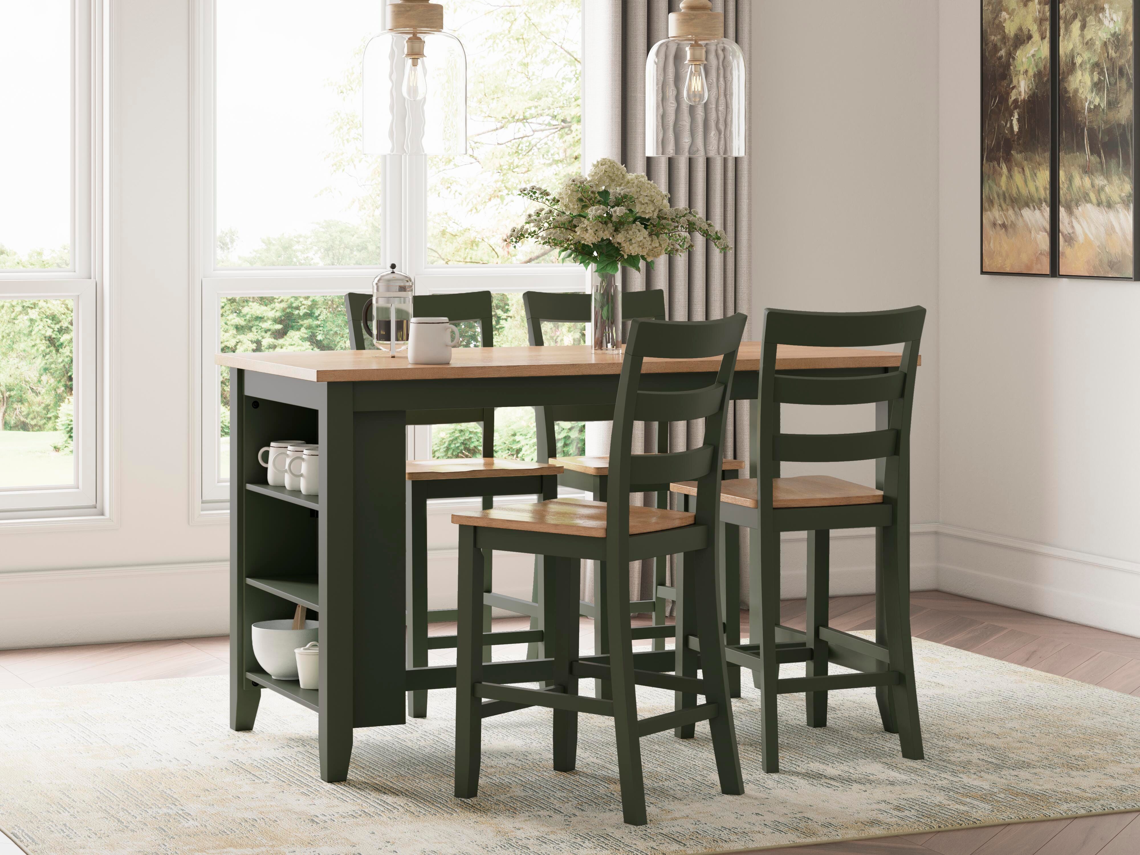 Gesthaven Counter Height Dining Table - Luxury Home Furniture (MI)