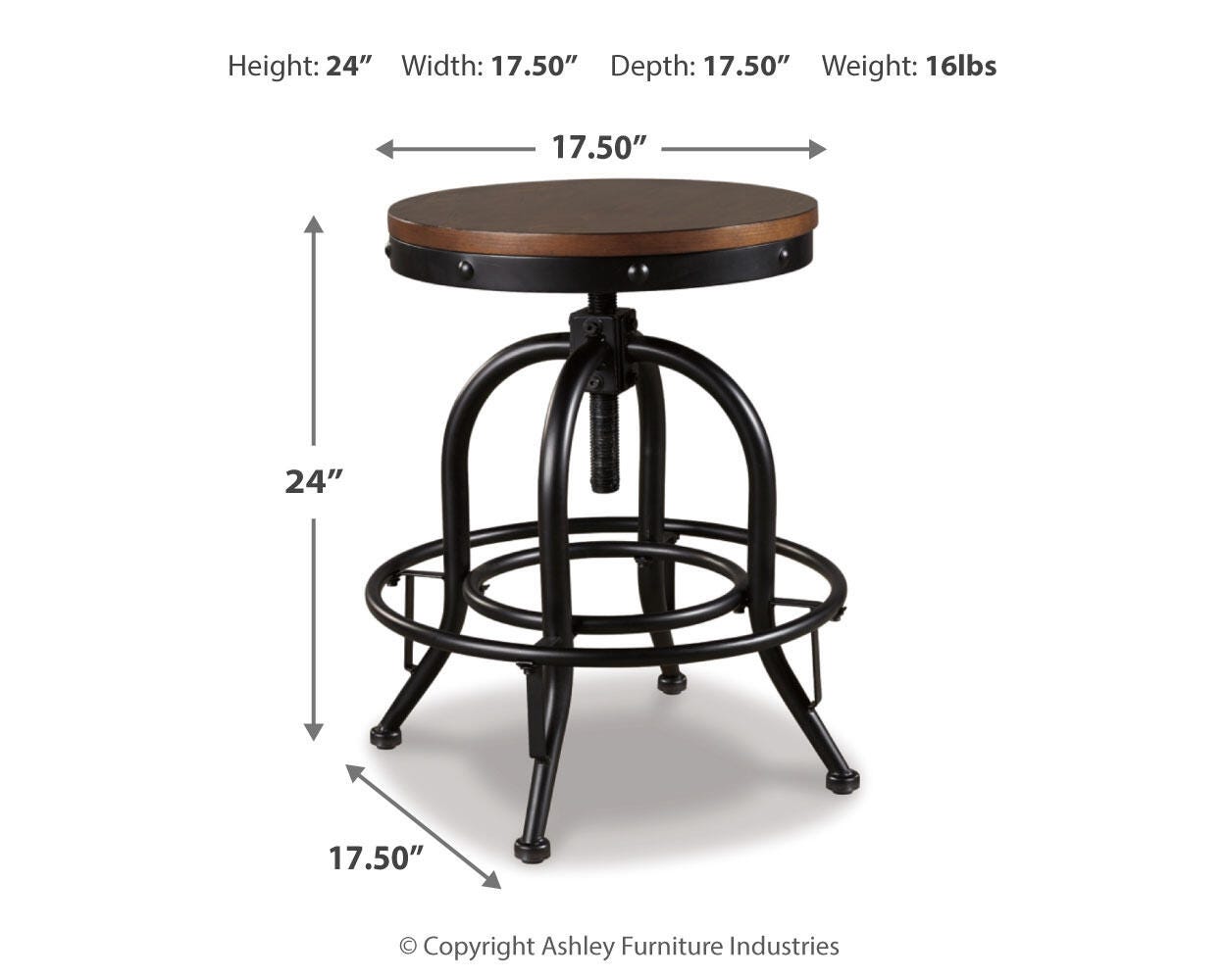 Valebeck Counter Height Bar Stool - Luxury Home Furniture (MI)