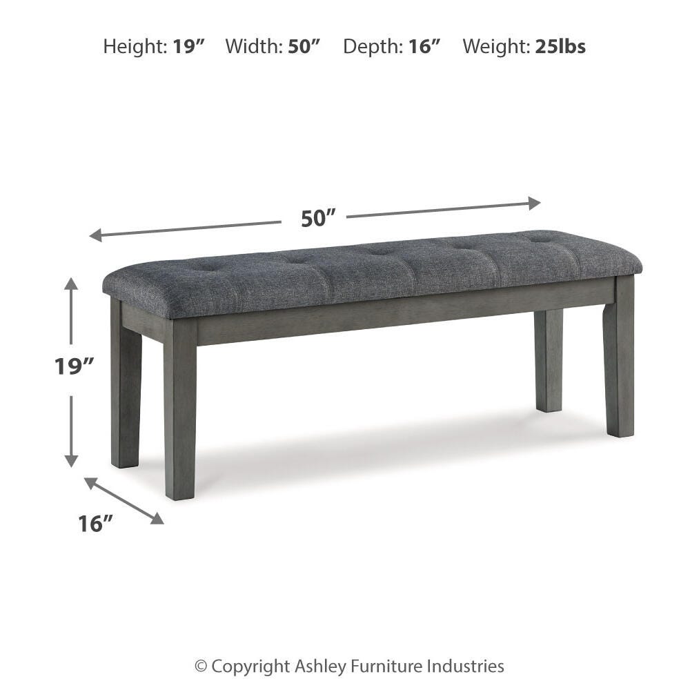 Hallanden 50" Dining Bench - Luxury Home Furniture (MI)