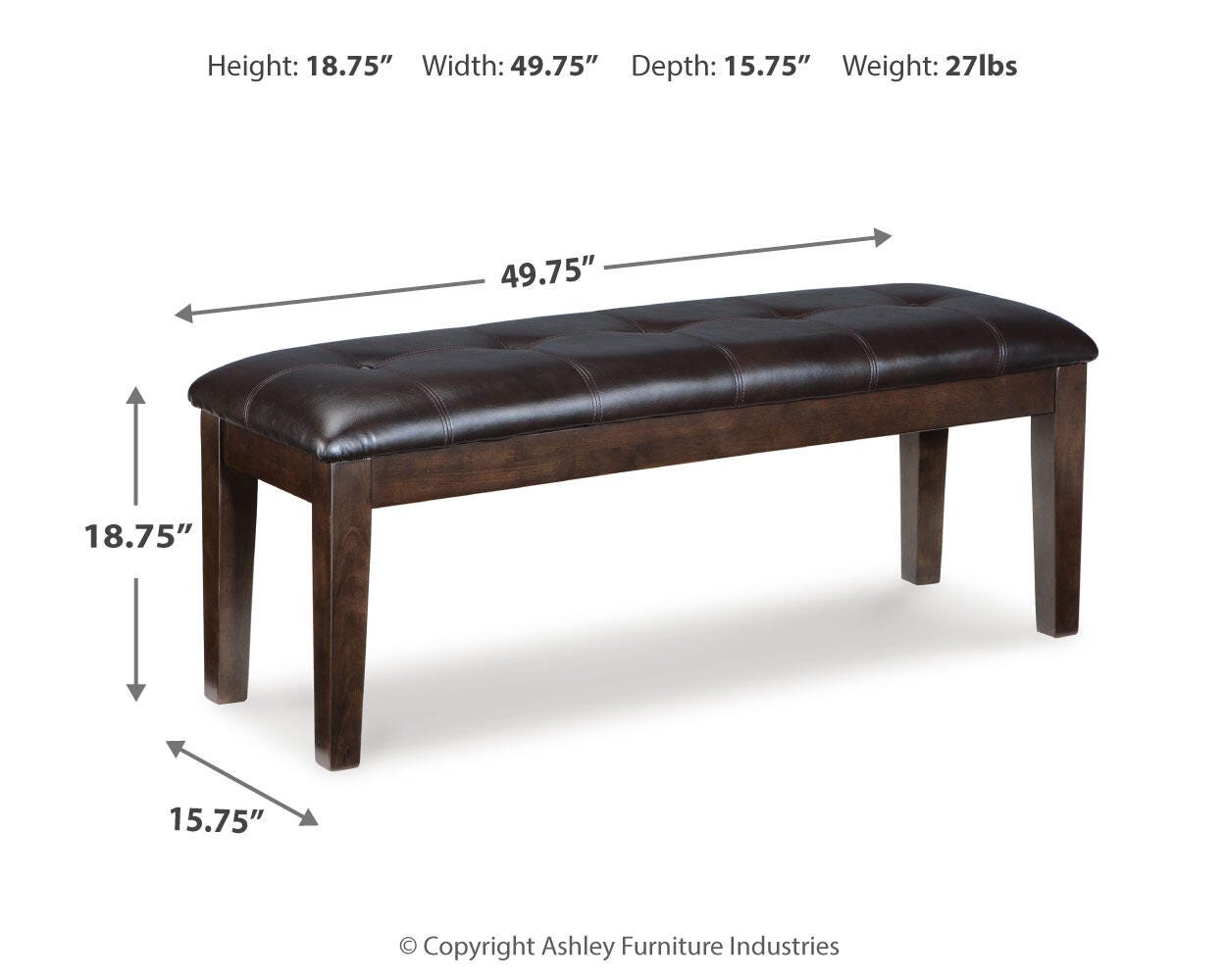Haddigan Dining Set - Luxury Home Furniture (MI)