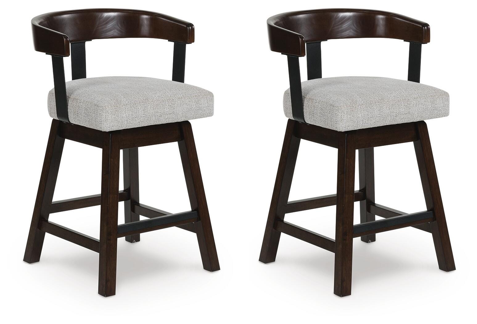 Haddigan Counter Height Barstool (Set of 2) - Luxury Home Furniture (MI)