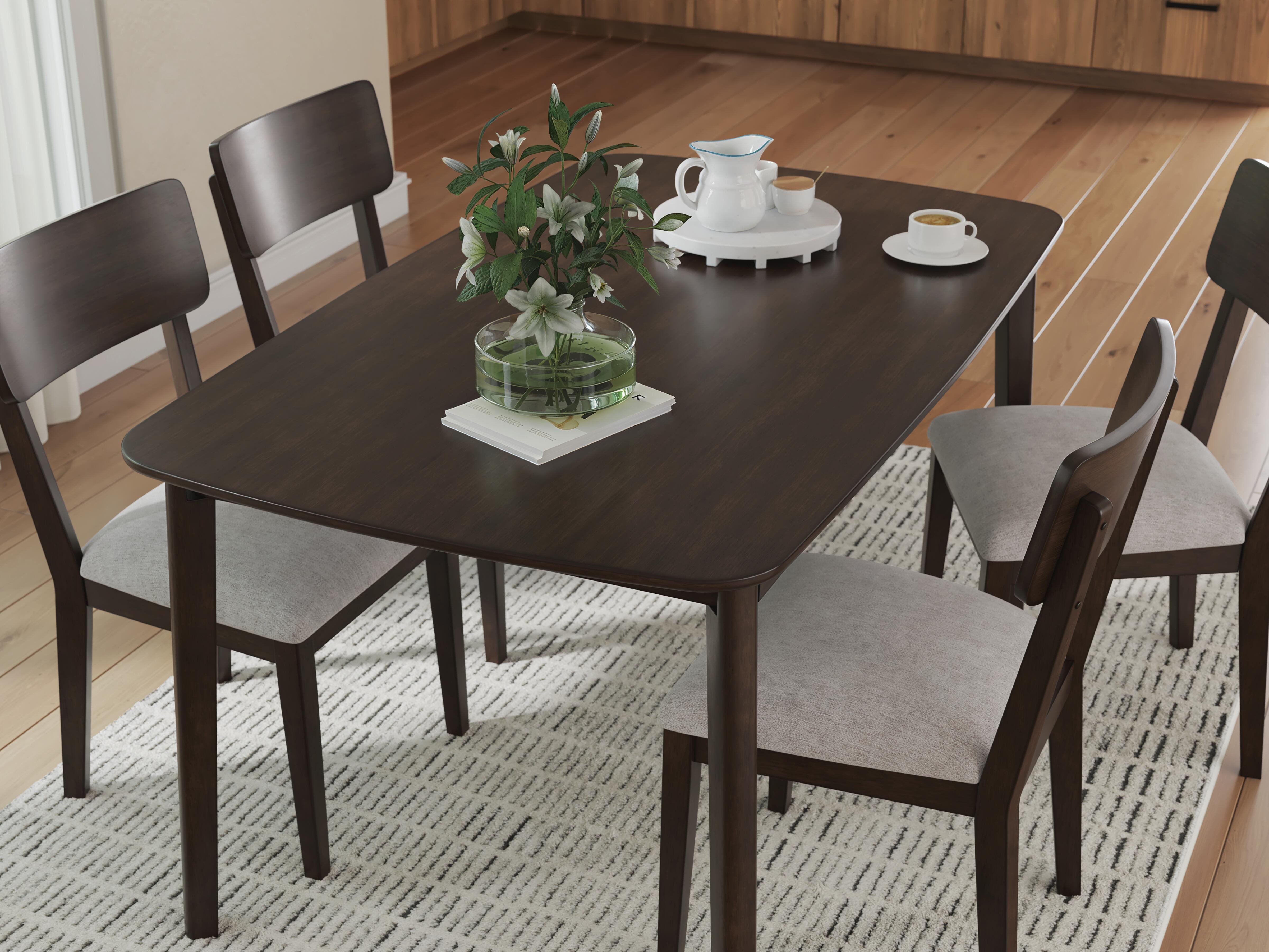 Mallenette Dining Table and 4 Chairs (Set of 5) - Luxury Home Furniture (MI)