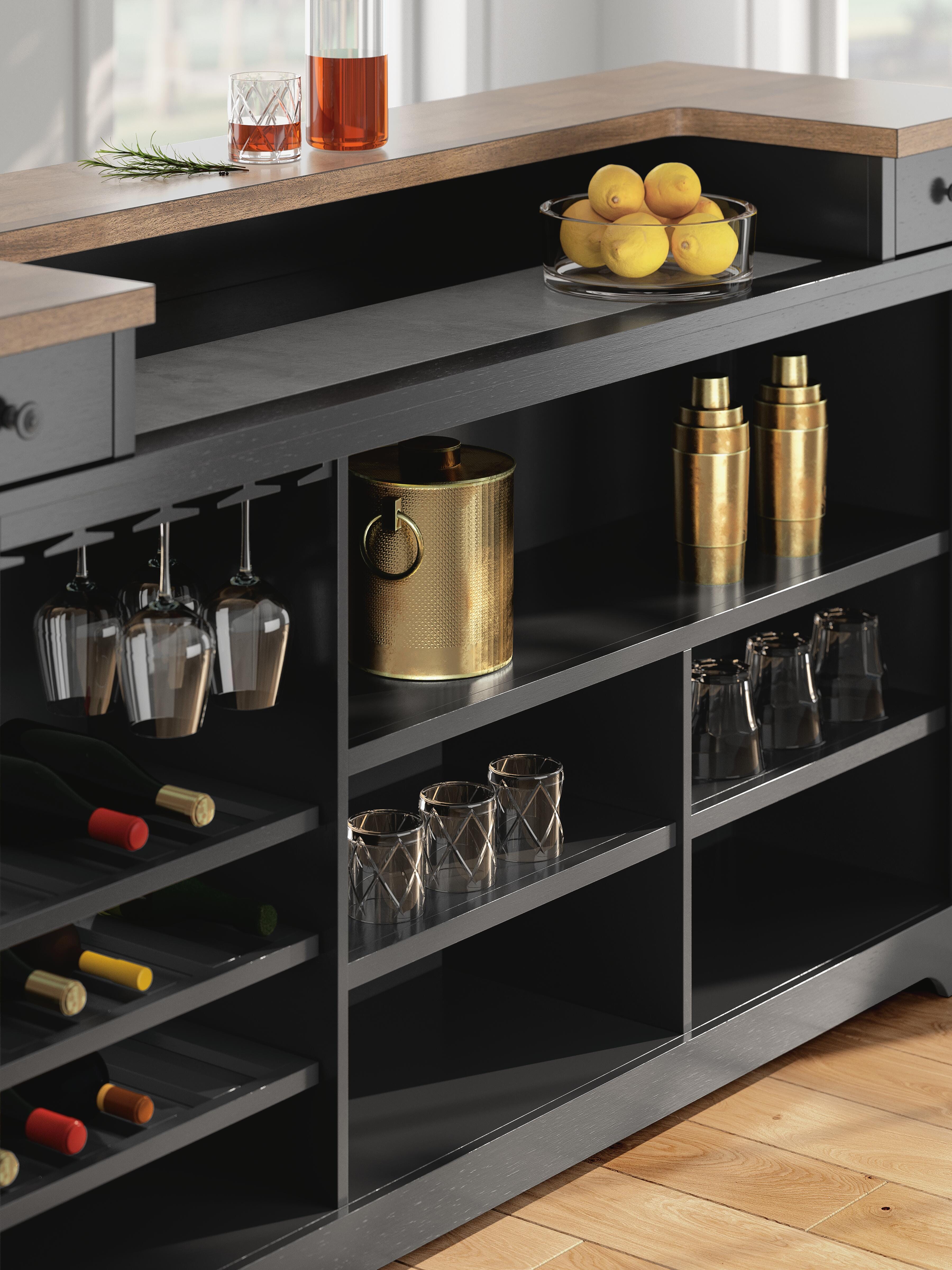 Wildenauer 78" Bar - Luxury Home Furniture (MI)