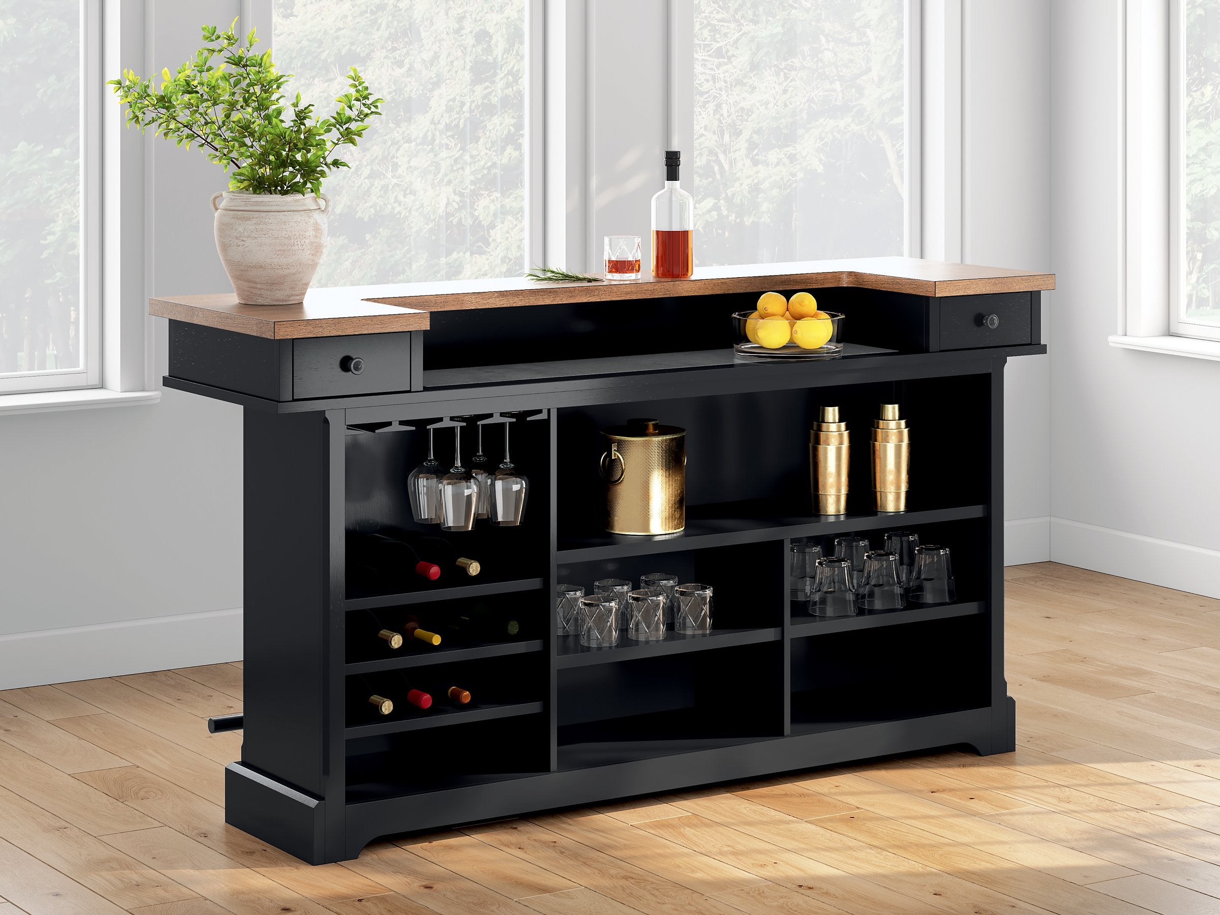 Wildenauer 78" Bar - Luxury Home Furniture (MI)