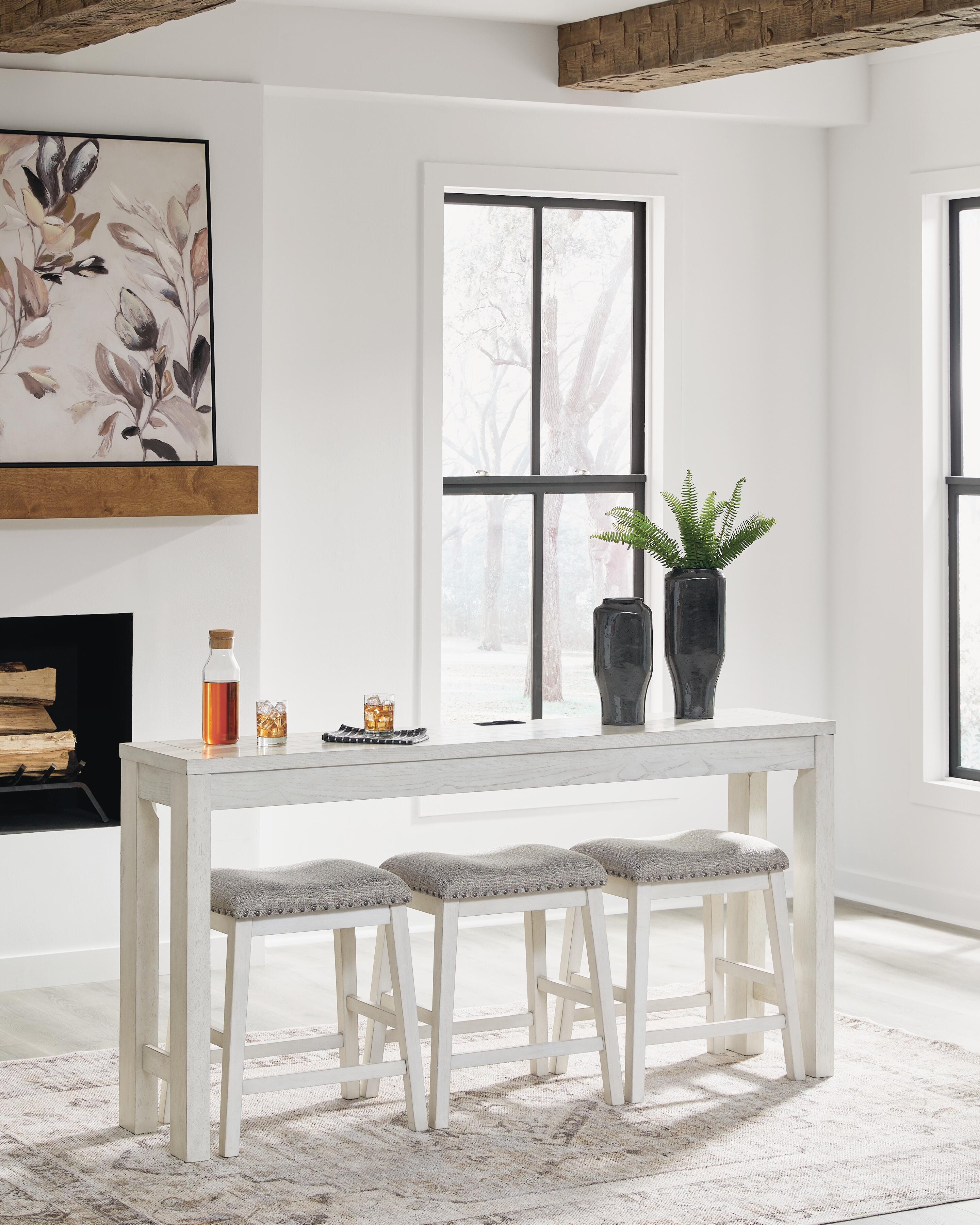 Robbinsdale Counter Height Dining Table and 3 Barstools Set - Luxury Home Furniture (MI)