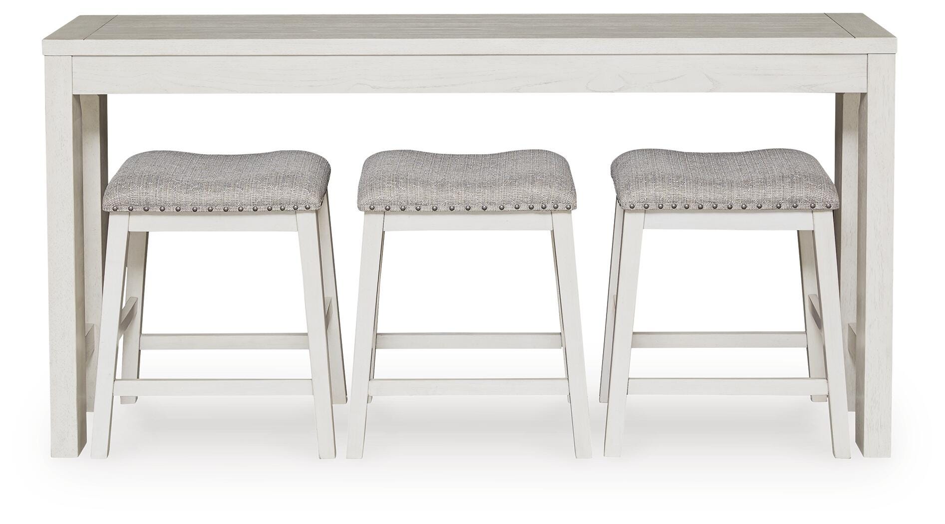 Robbinsdale Counter Height Dining Table and 3 Barstools Set - Luxury Home Furniture (MI)