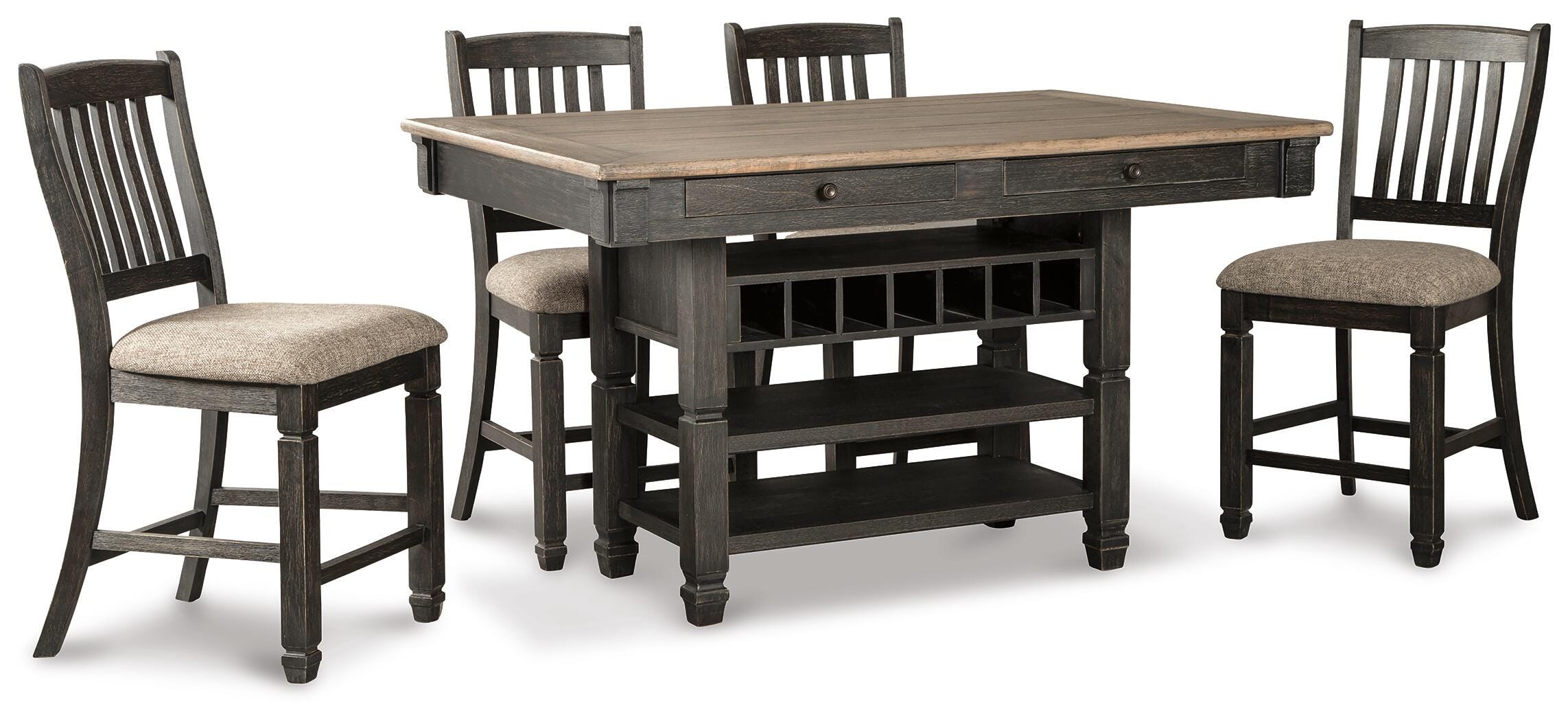 Tyler Creek Counter Height Dining Set - Luxury Home Furniture (MI)