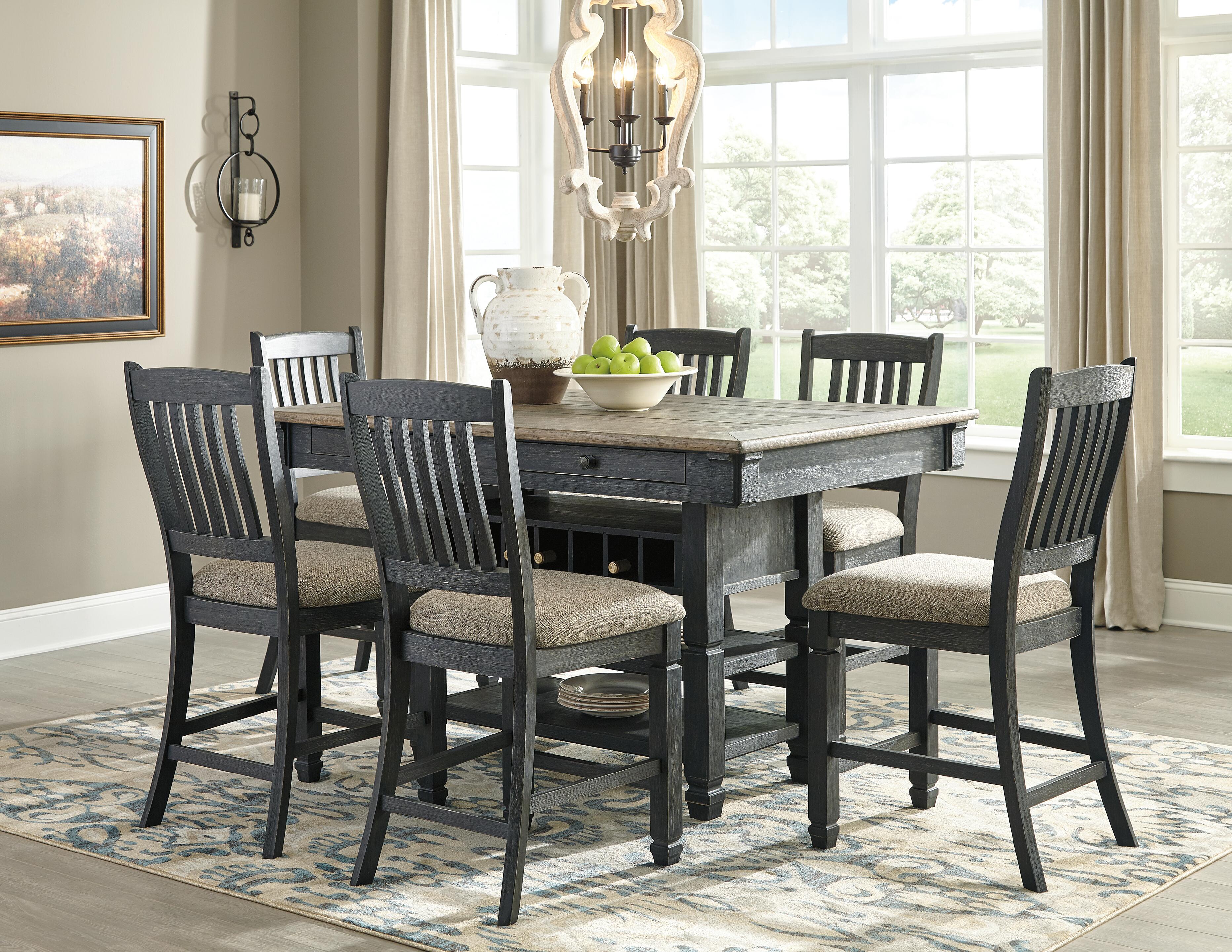 Tyler Creek Counter Height Dining Set - Luxury Home Furniture (MI)