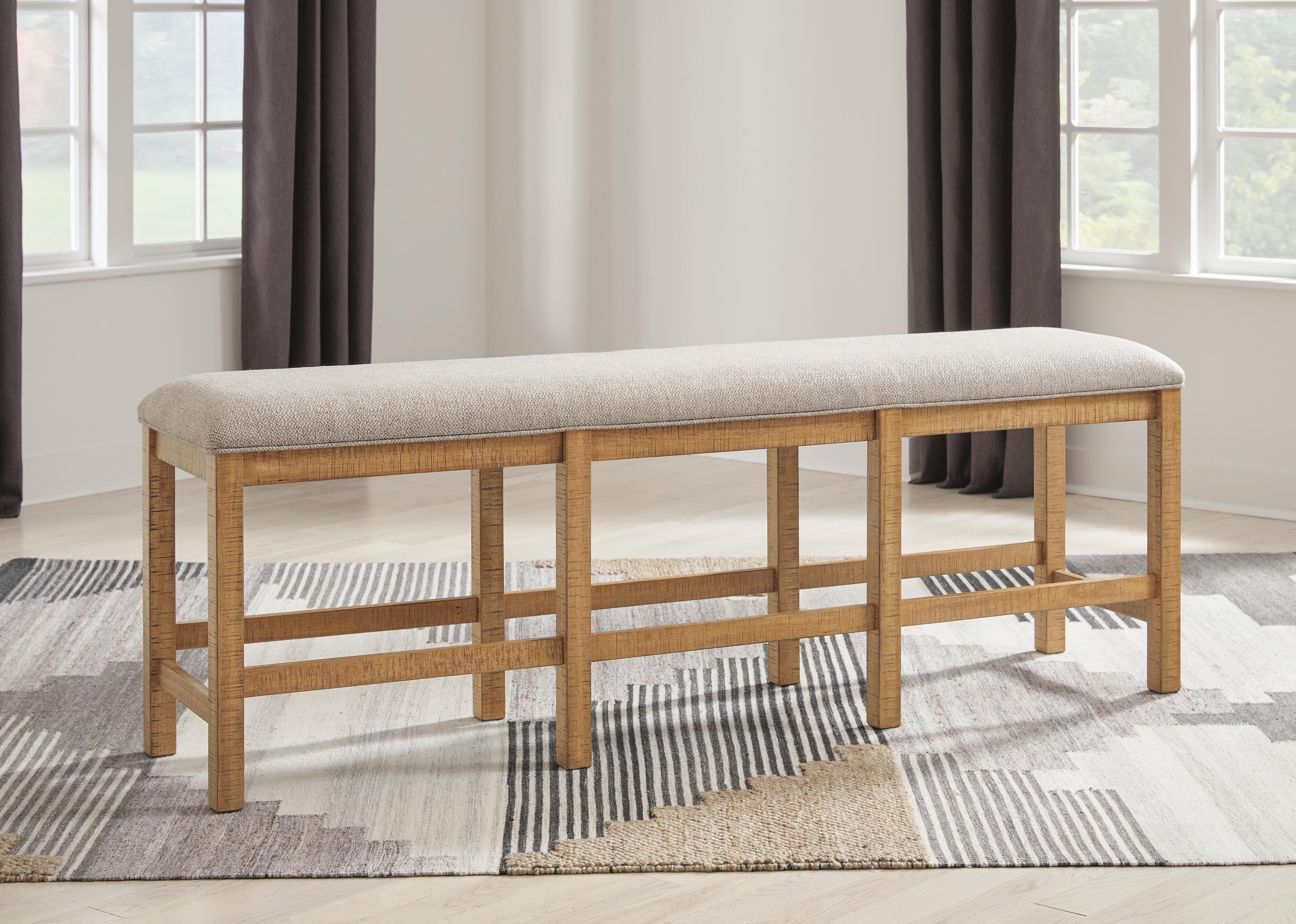 Havonplane 72" Counter Height Dining Bench - Luxury Home Furniture (MI)