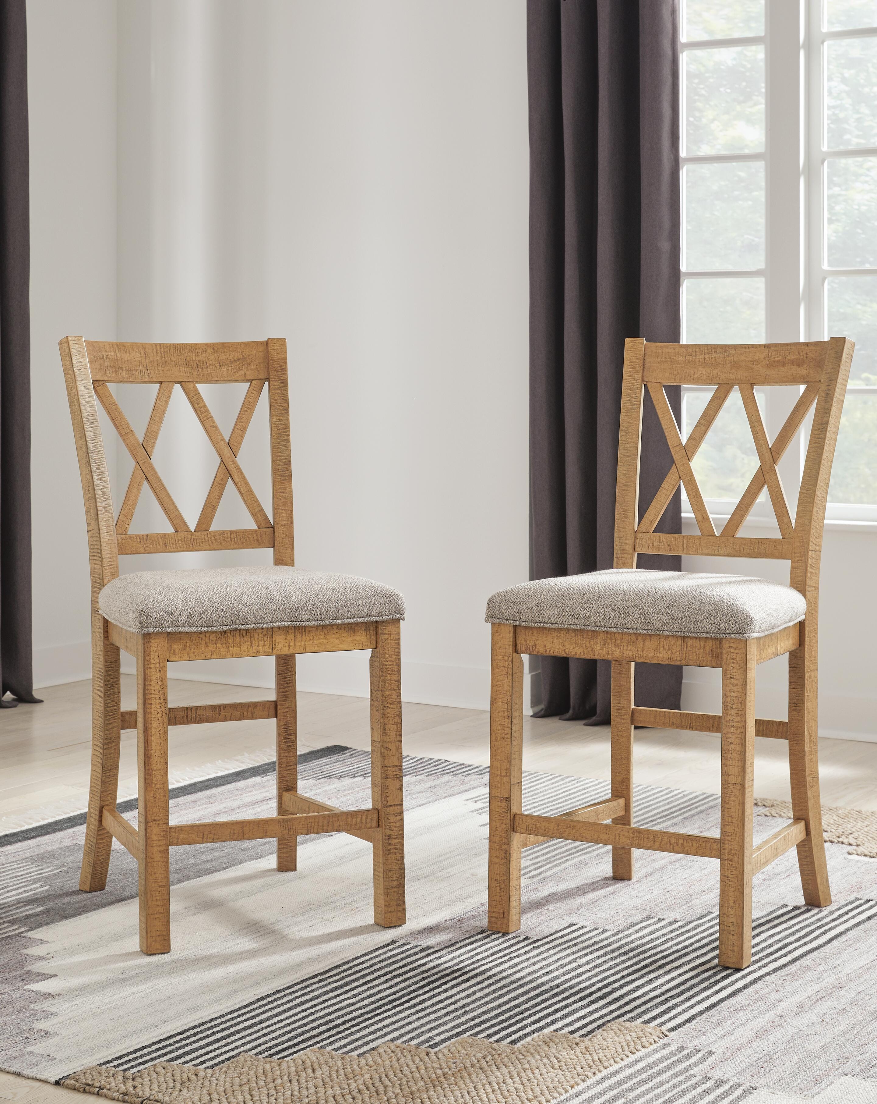 Havonplane Counter Height Barstool - Luxury Home Furniture (MI)