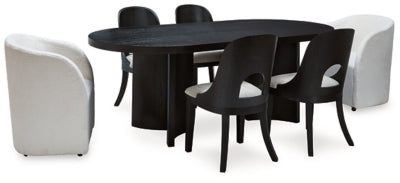 Rowanbeck Dining Package - Luxury Home Furniture (MI)