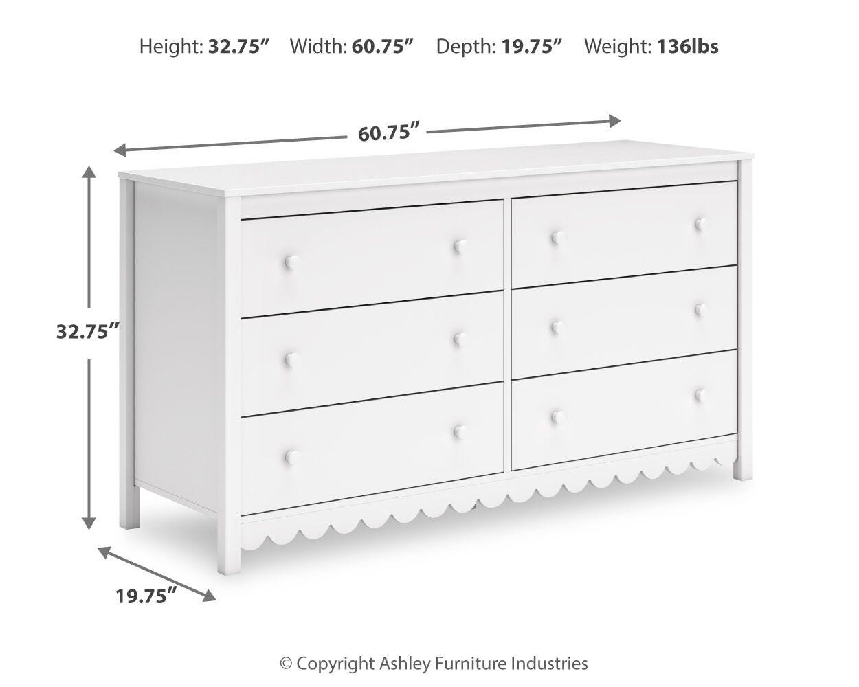 Hallityn Dresser - Luxury Home Furniture (MI)