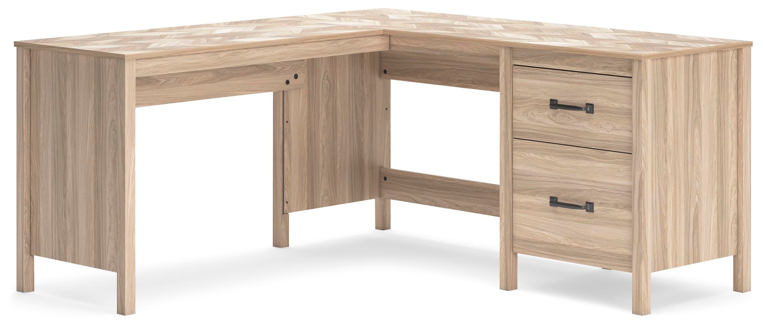 Battelle 60" Home Office Desk with Return - Luxury Home Furniture (MI)