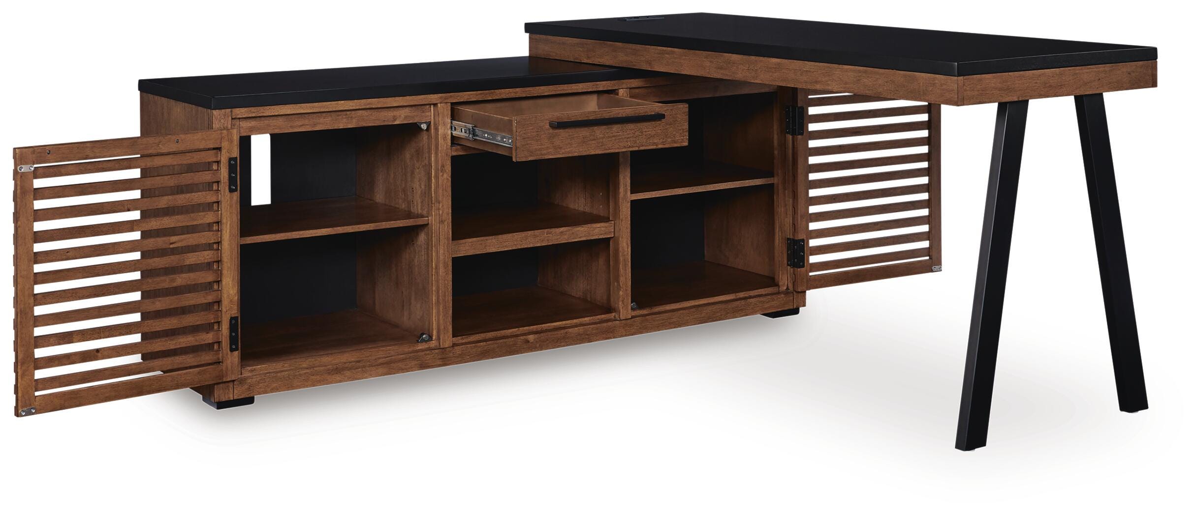 Kallari Credenza with Desk Return - Luxury Home Furniture (MI)