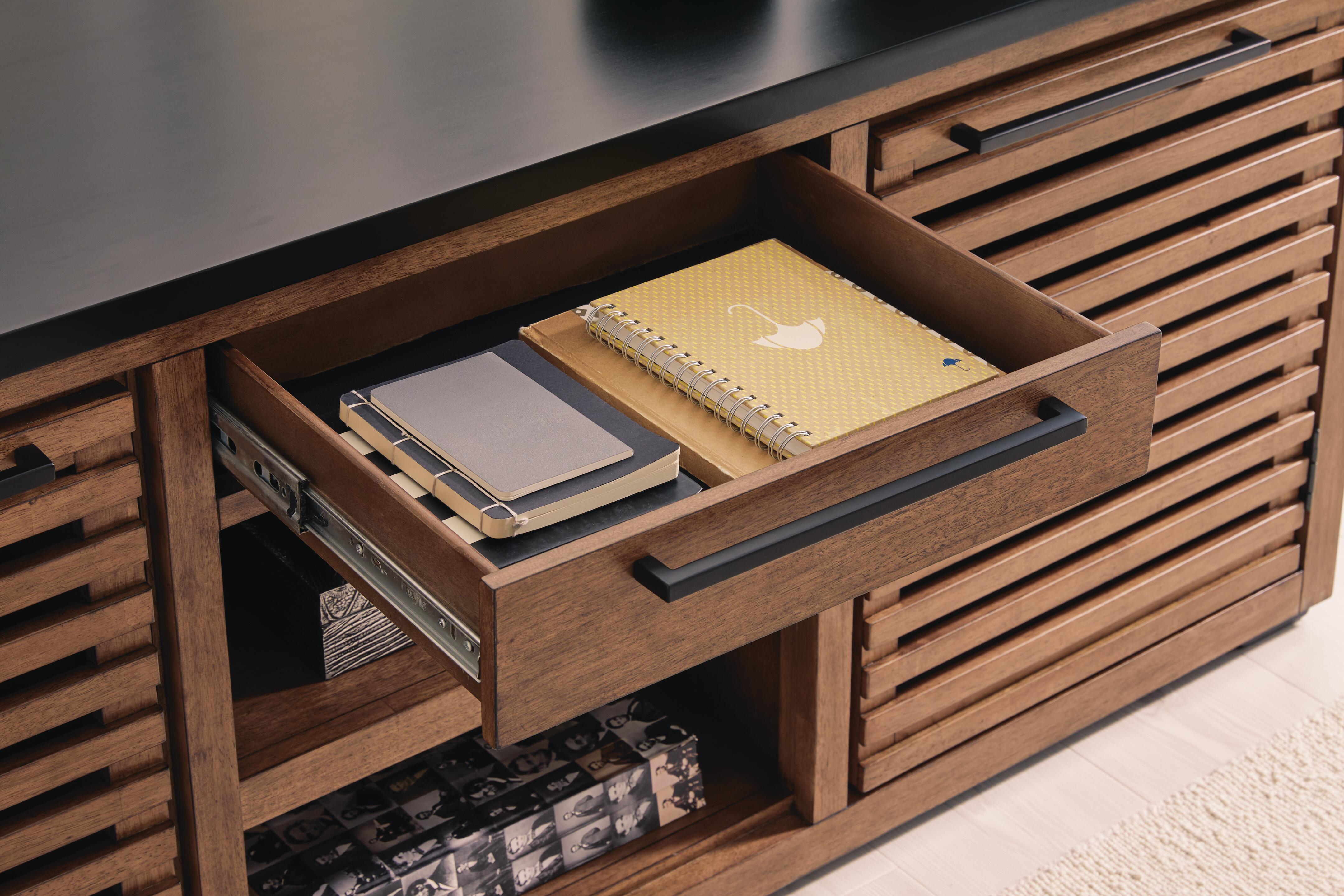 Kallari Credenza with Desk Return - Luxury Home Furniture (MI)
