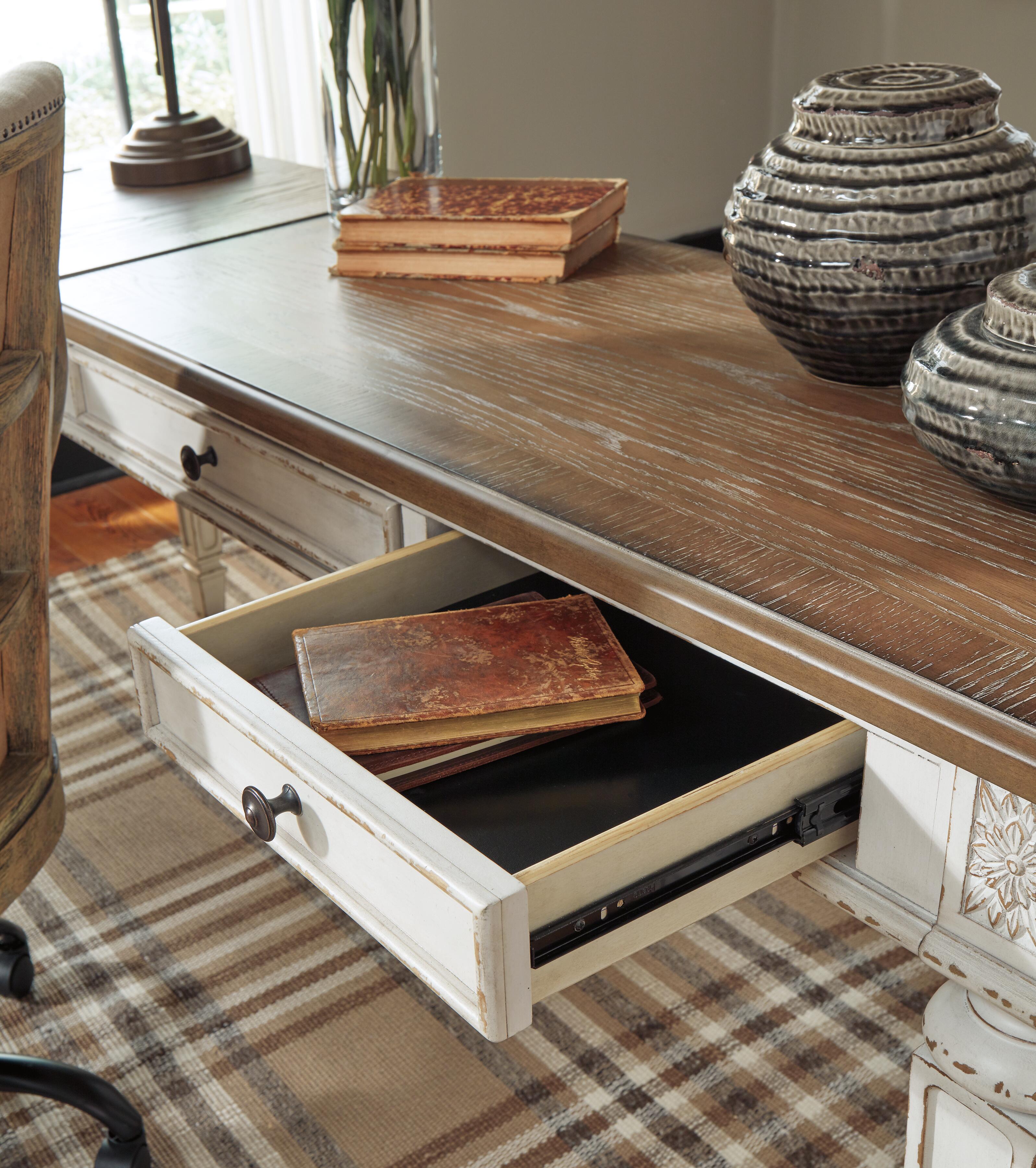 Realyn Home Office Set - Luxury Home Furniture (MI)