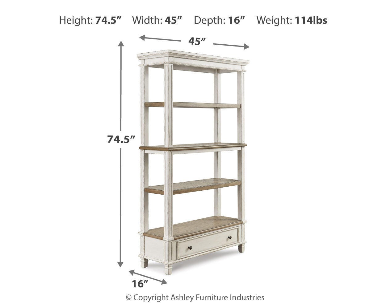 Realyn Home Office Set - Luxury Home Furniture (MI)