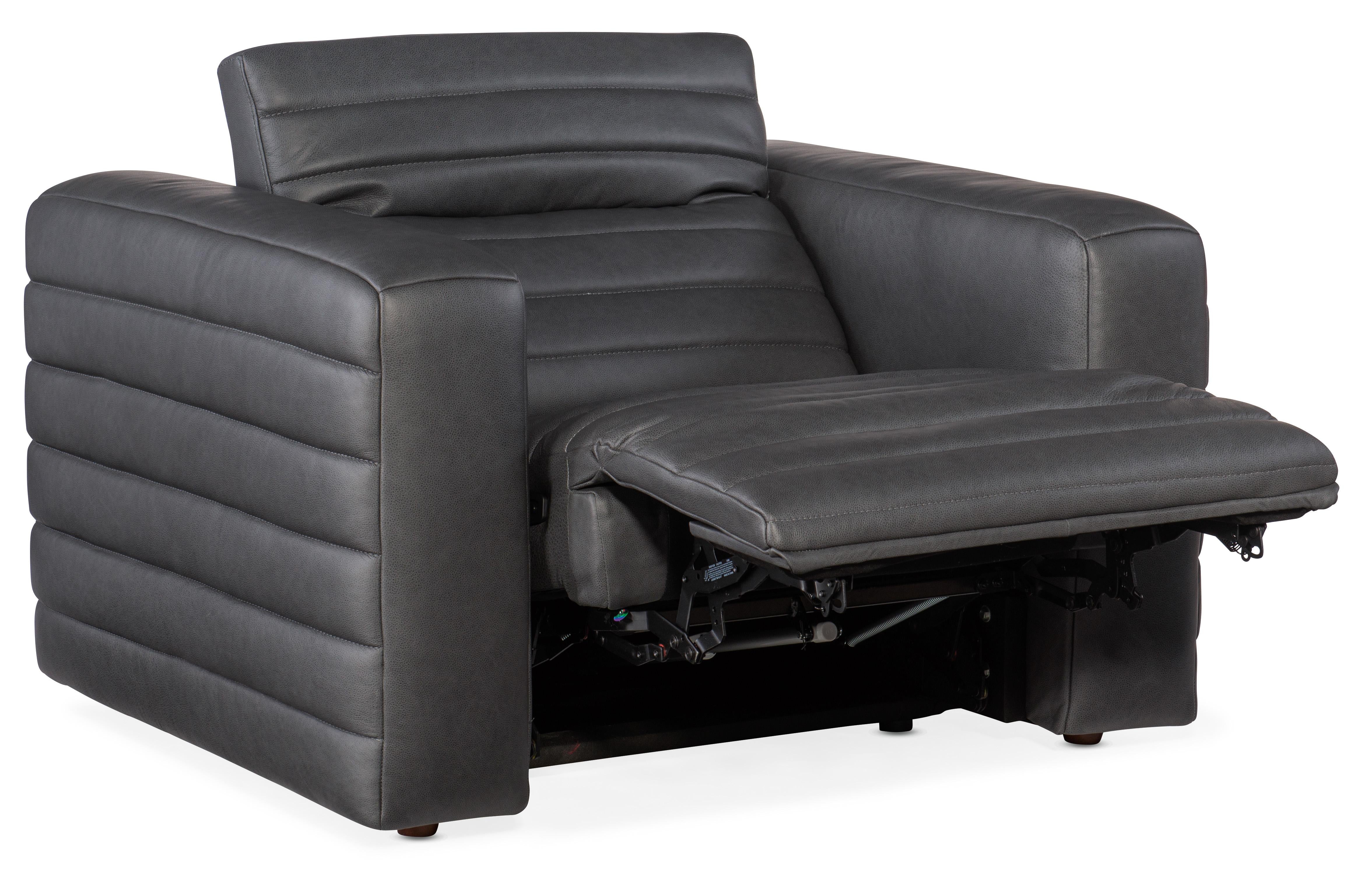 Chatelain Power Recliner with Power Headrest - SS454-P1-097
