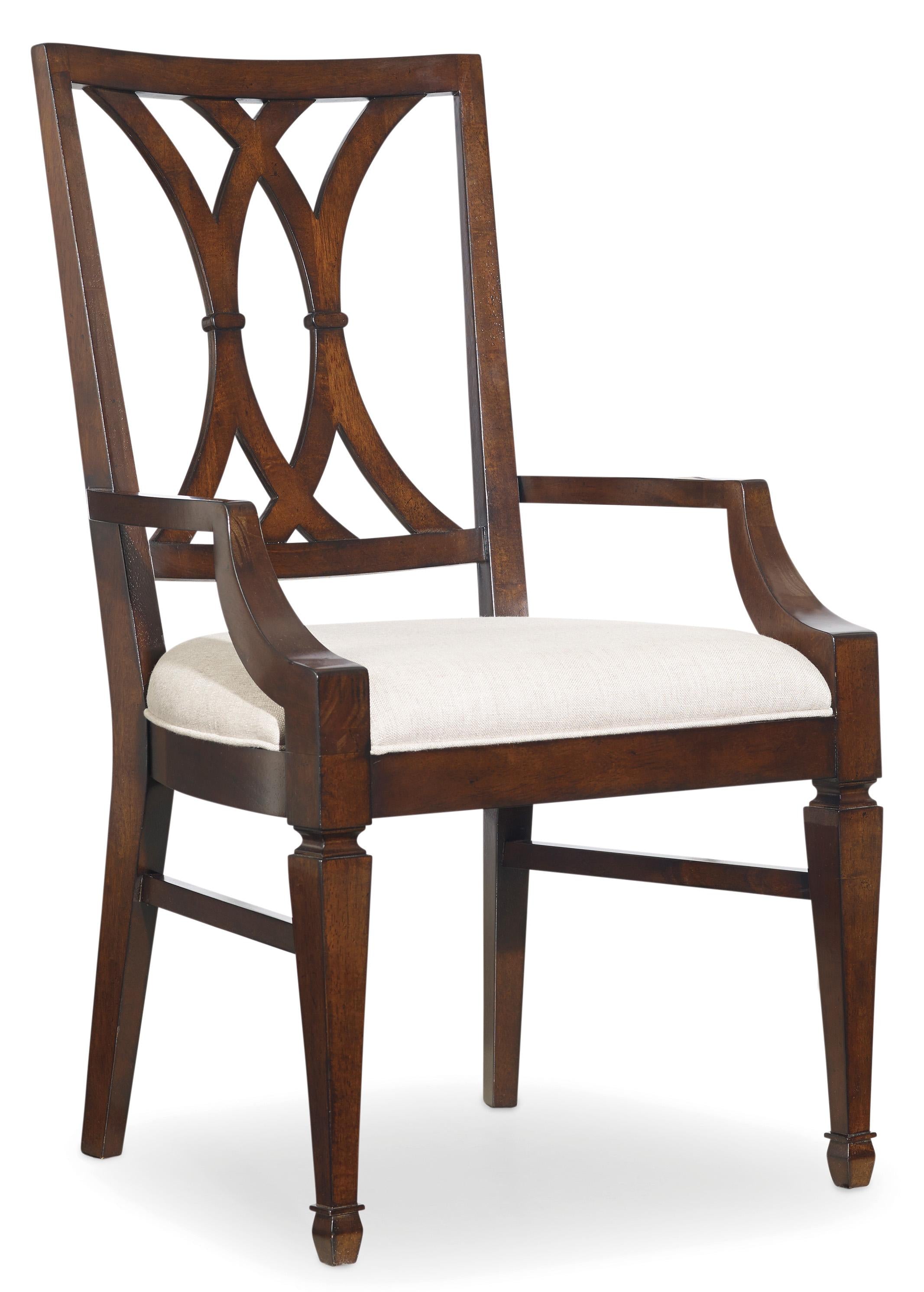 Palisade Splat Back Arm Chair - 2 per carton/price ea - Luxury Home Furniture (MI)