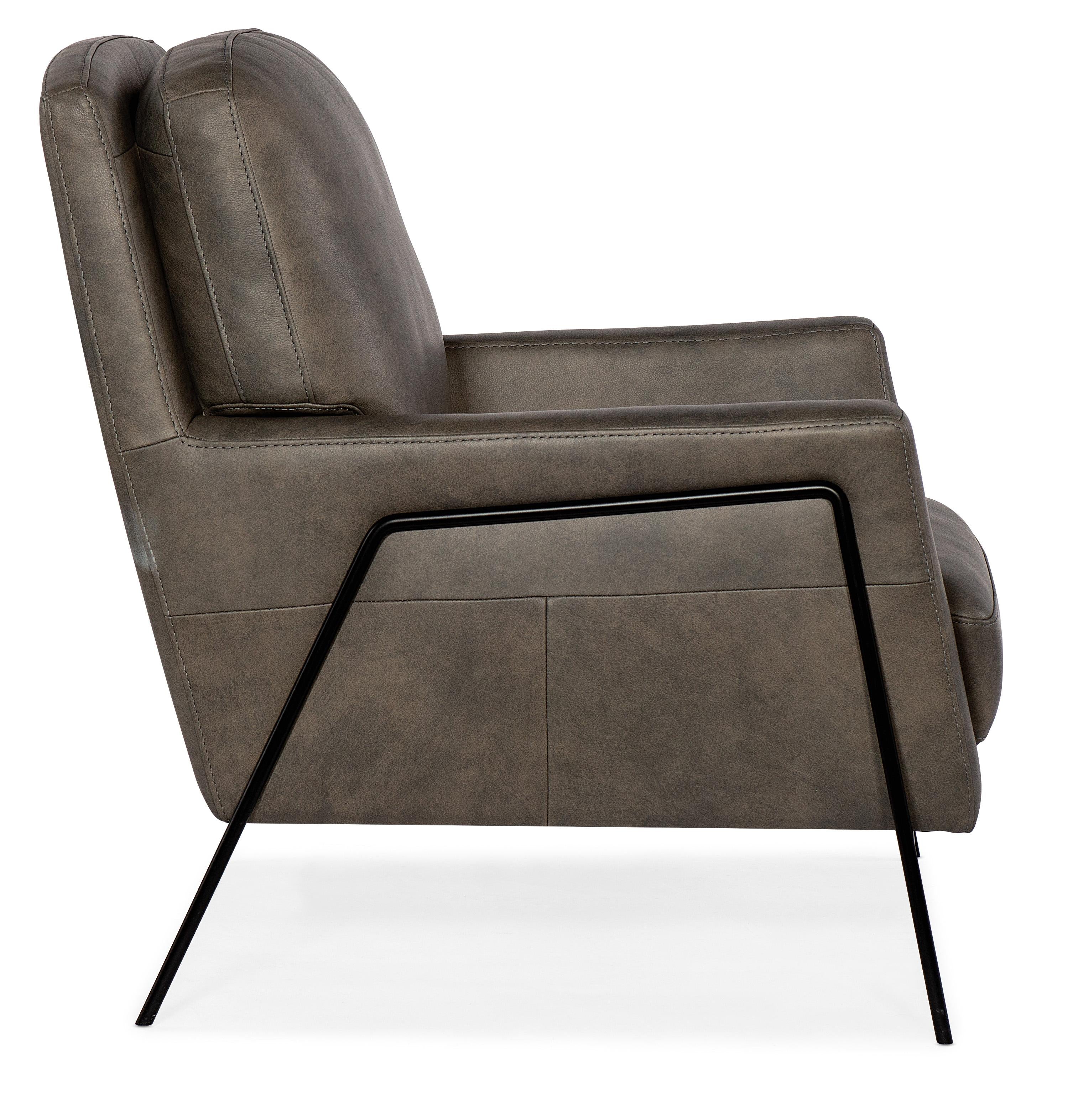 Amette Metal Frame Club Chair - CC452-093 - Luxury Home Furniture (MI)