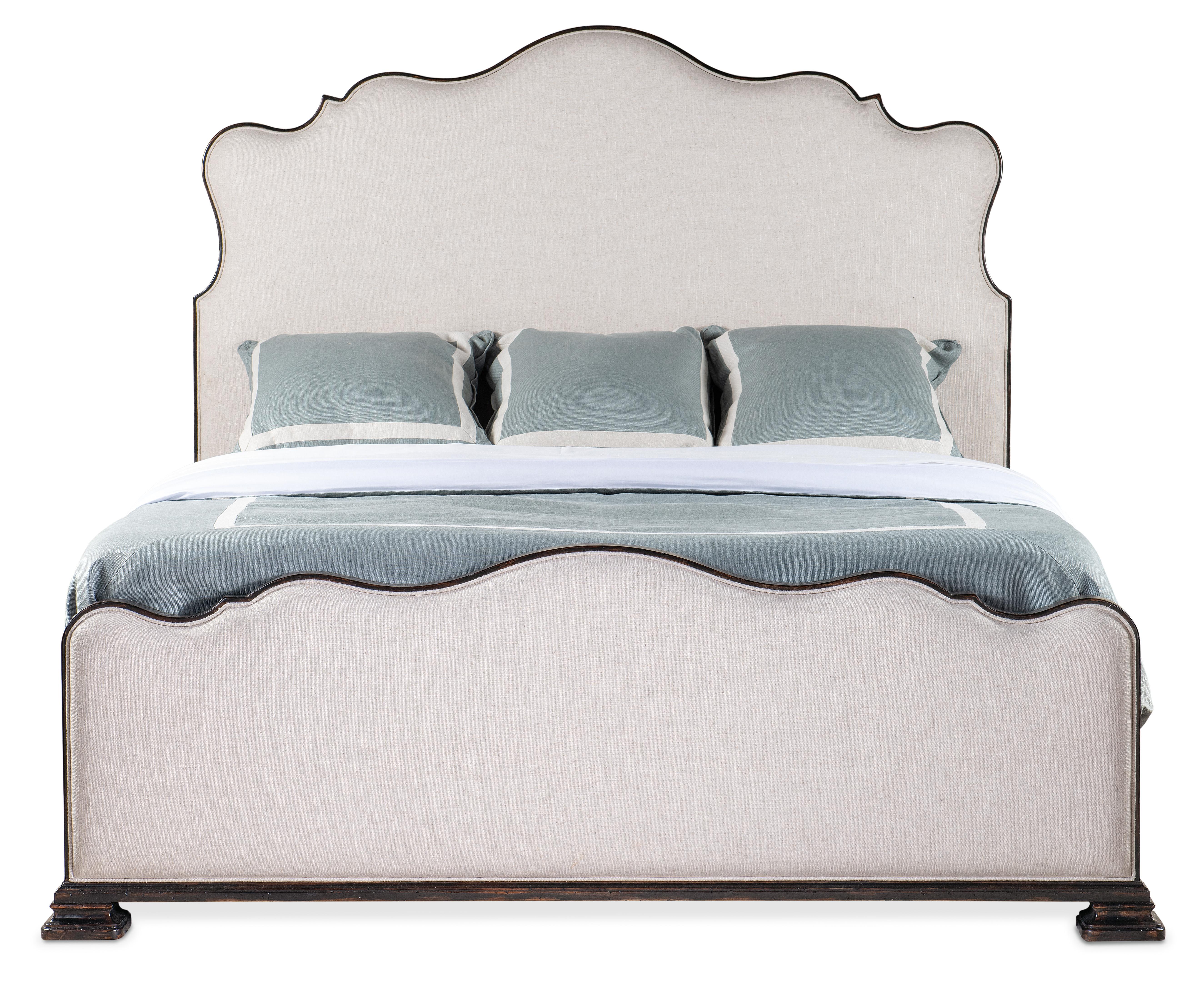 Charleston King Upholstered Bed - Luxury Home Furniture (MI)