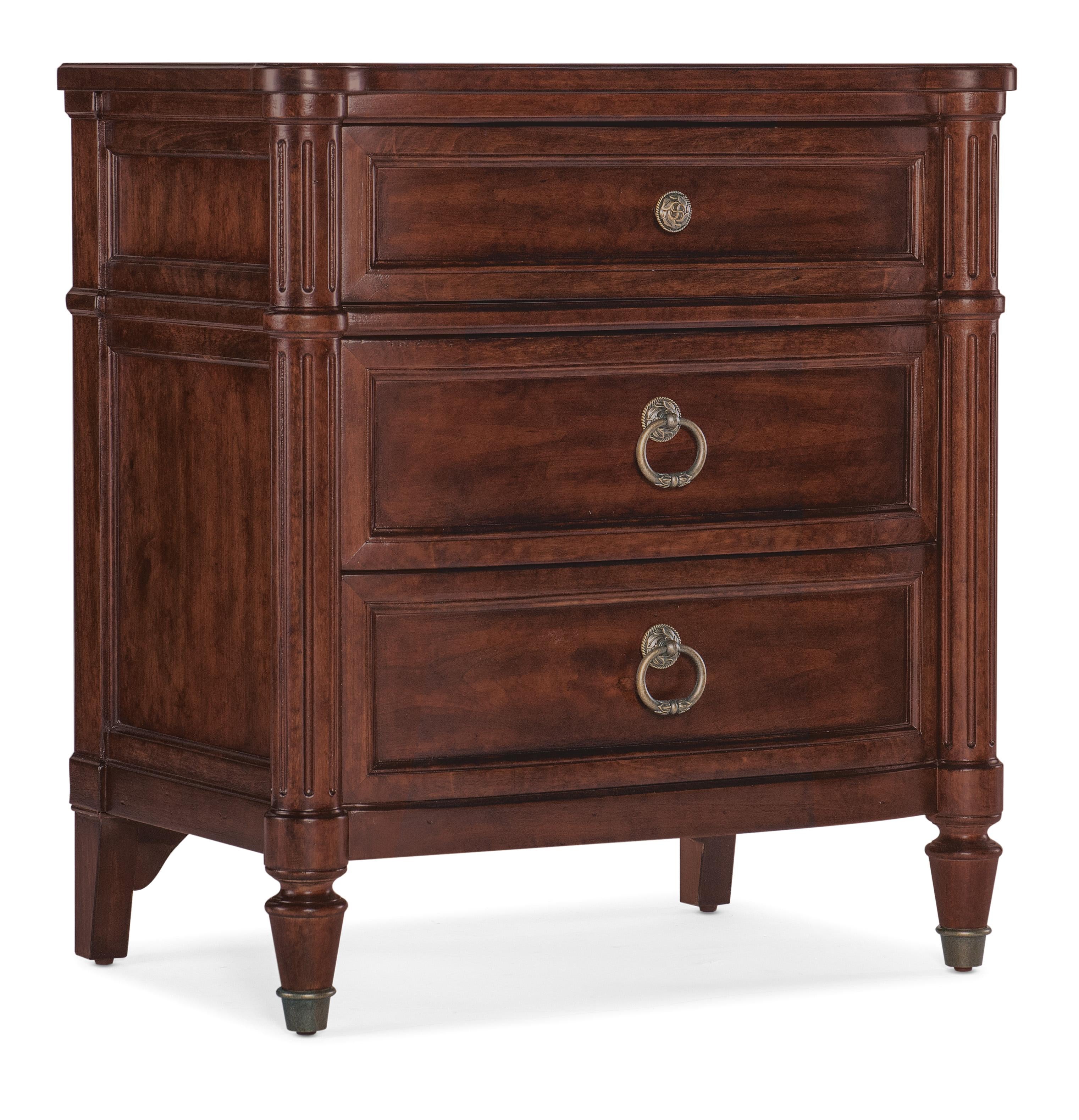 Charleston Three-Drawer Nightstand - 6750-90015-85
