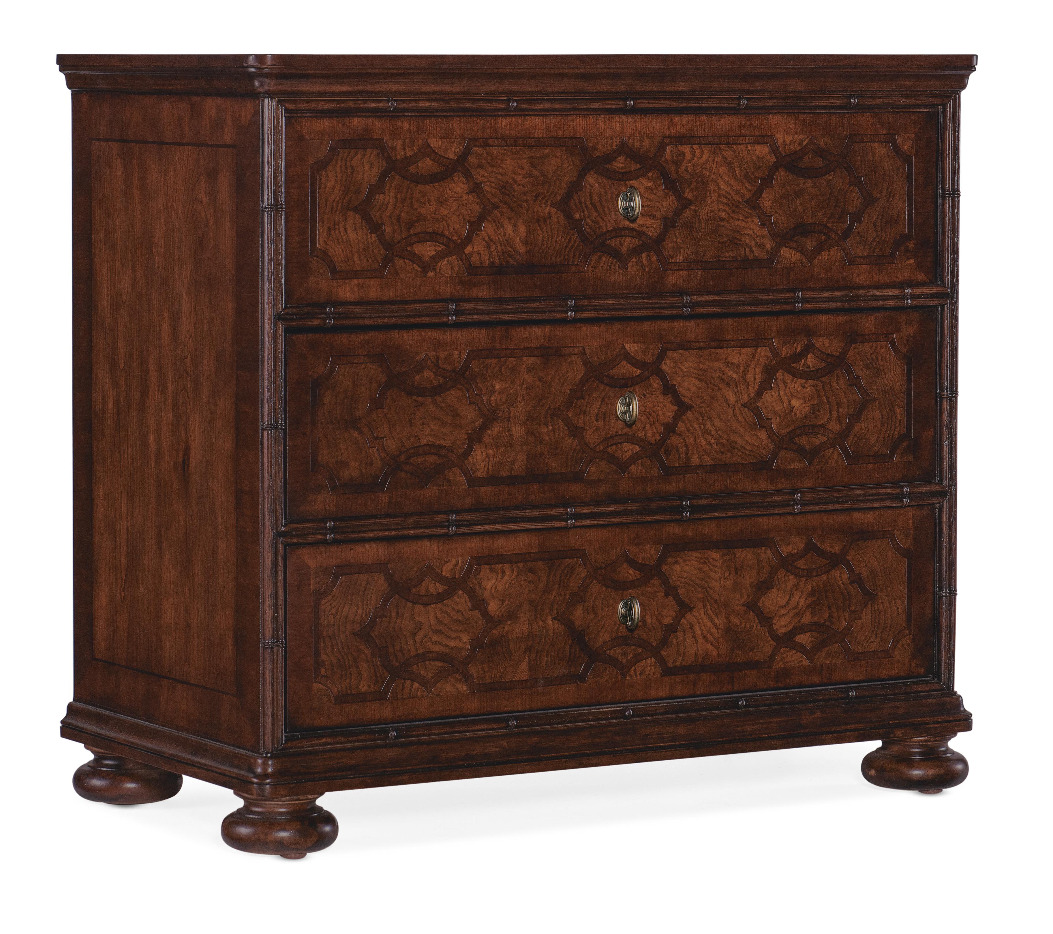 Charleston Three-Drawer Nightstand - 6750-90116-85