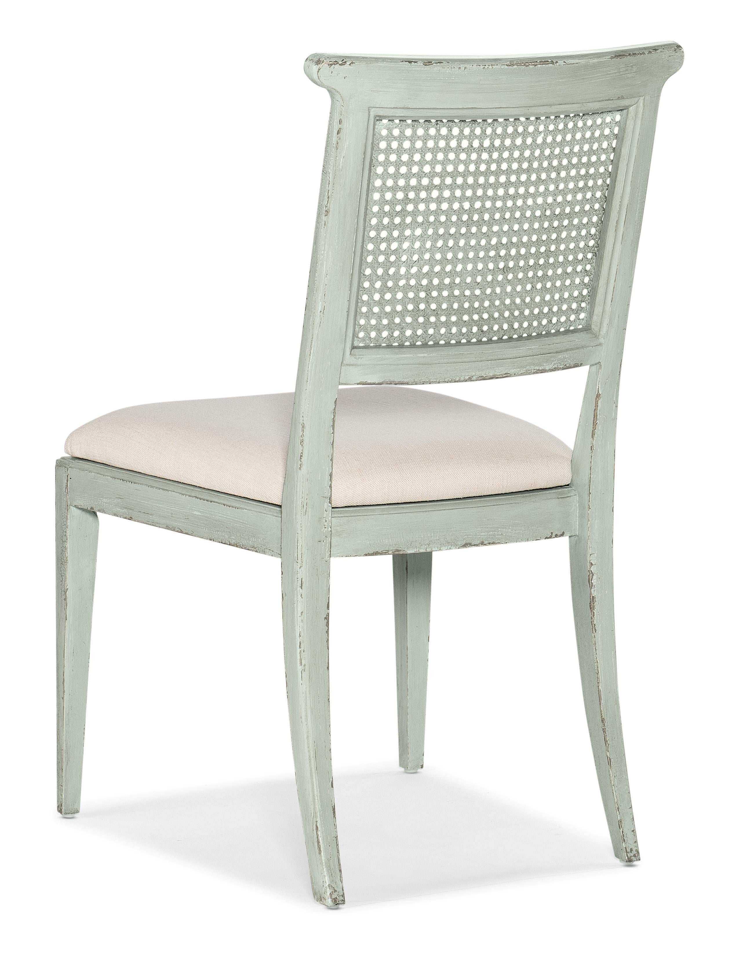Charleston Upholstered Seat Side Chair-2 per carton/price ea - 6750-75410-40