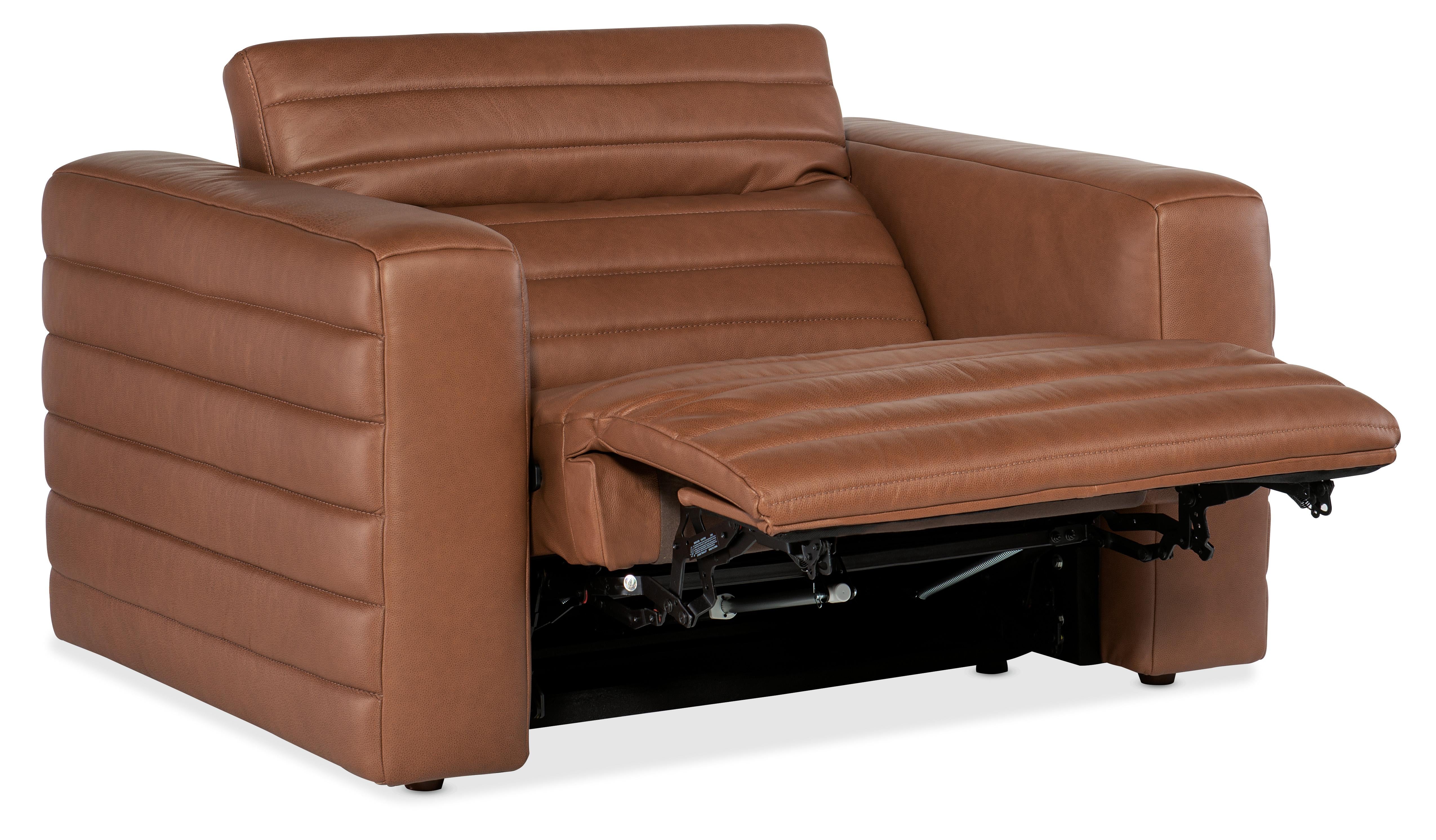 Chatelain Power Recliner with Power Headrest - SS454-P1-088 - Luxury Home Furniture (MI)