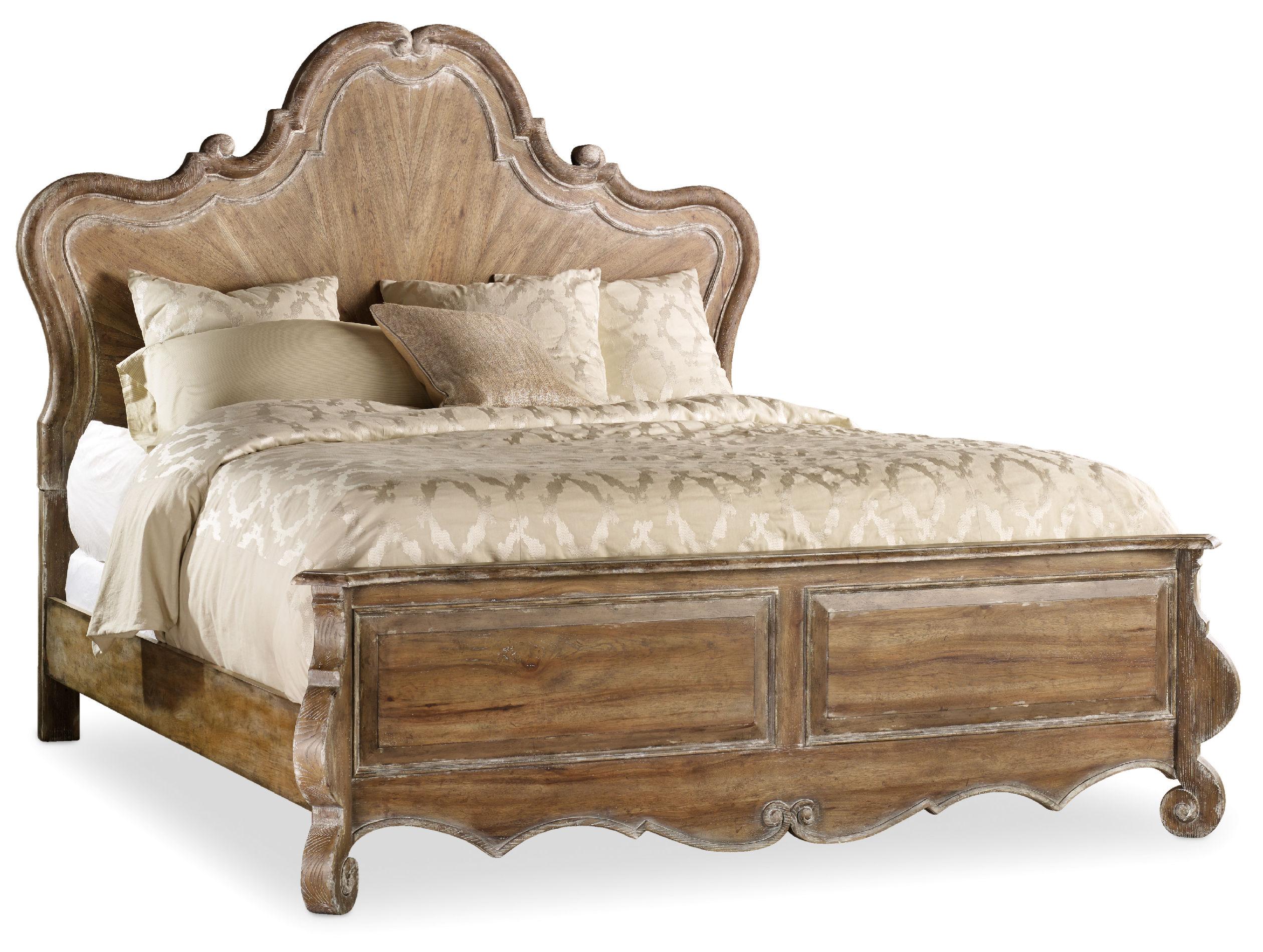 Chatelet King Wood Panel Bed - Luxury Home Furniture (MI)