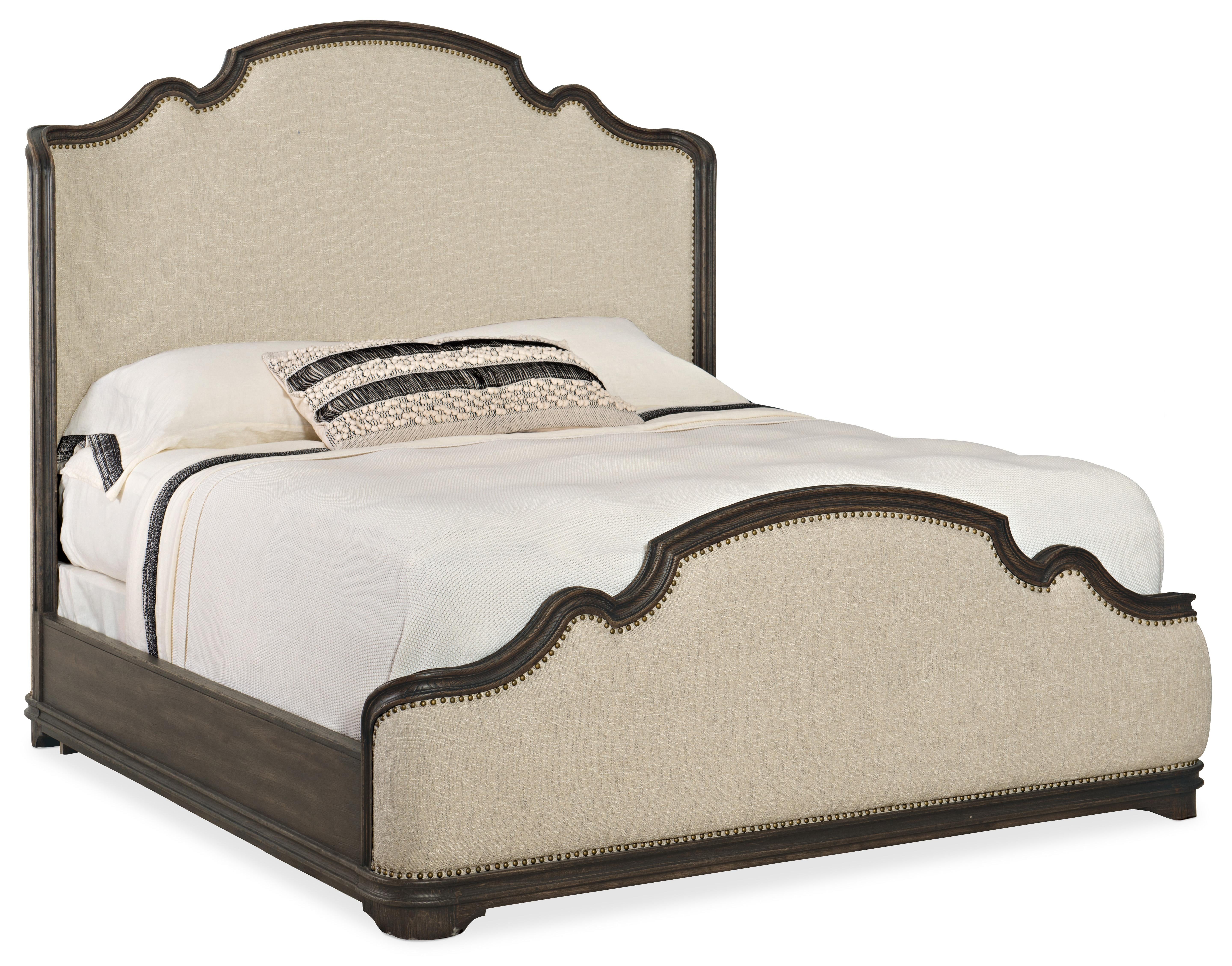 La Grange Fayette Queen Upholstered Bed - Luxury Home Furniture (MI)