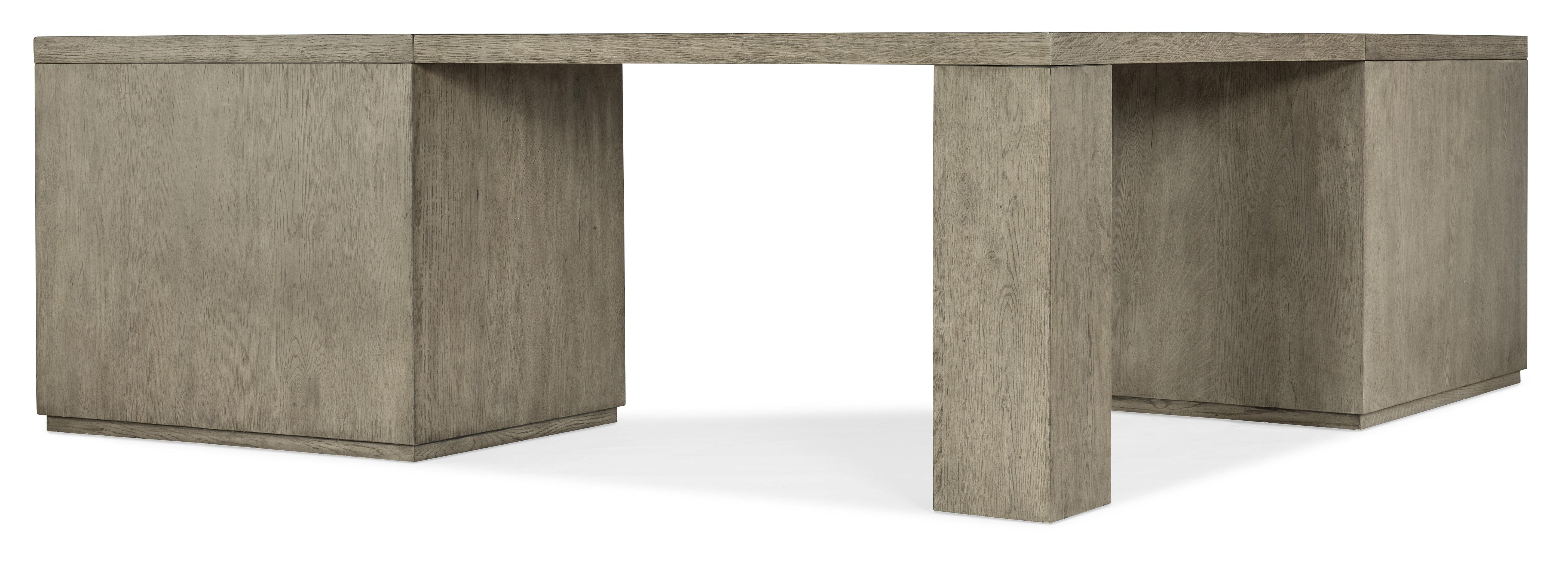 Linville Falls Corner Desk with Two Lateral Files