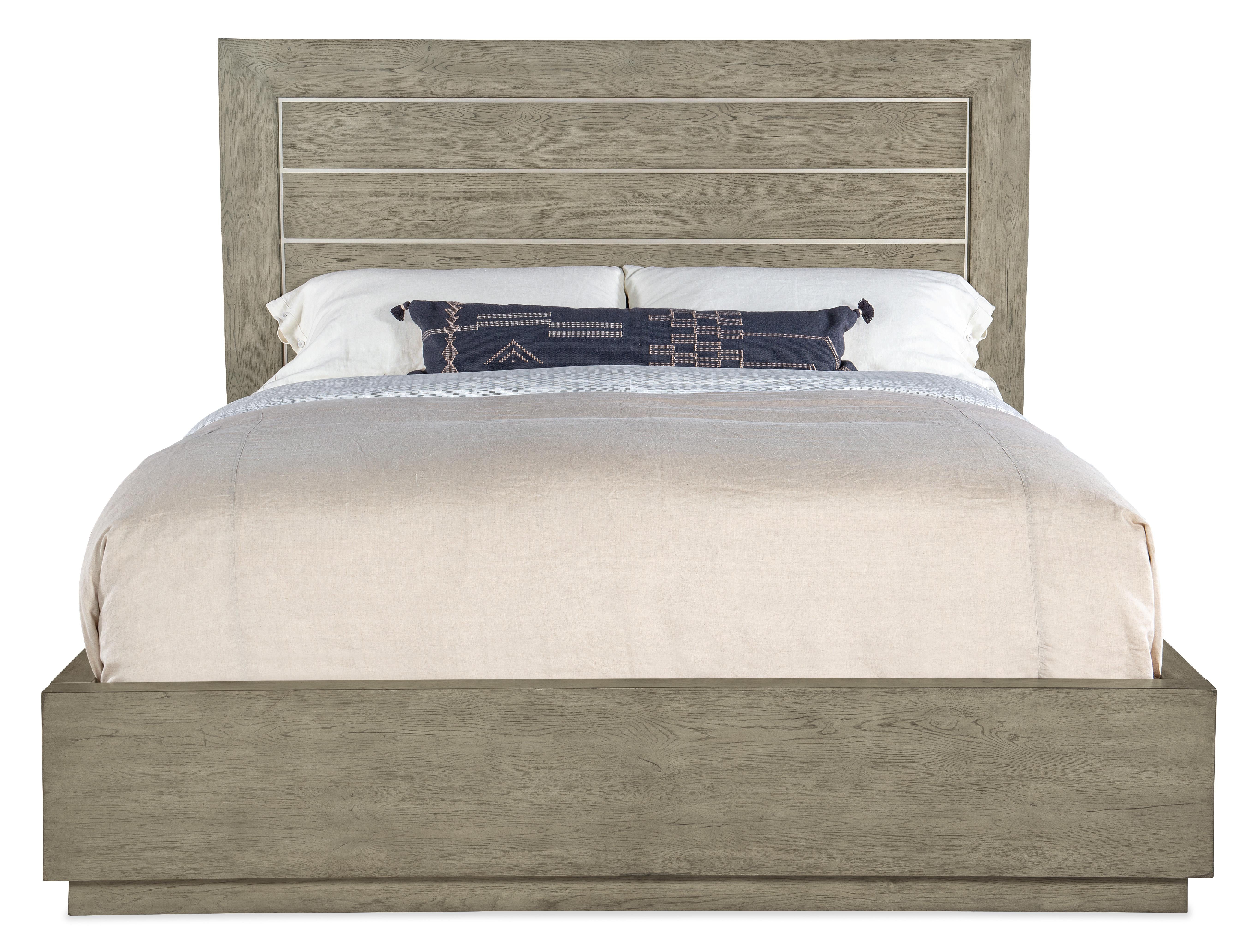 Linville Falls Mill Ridge King Panel Bed - Luxury Home Furniture (MI)