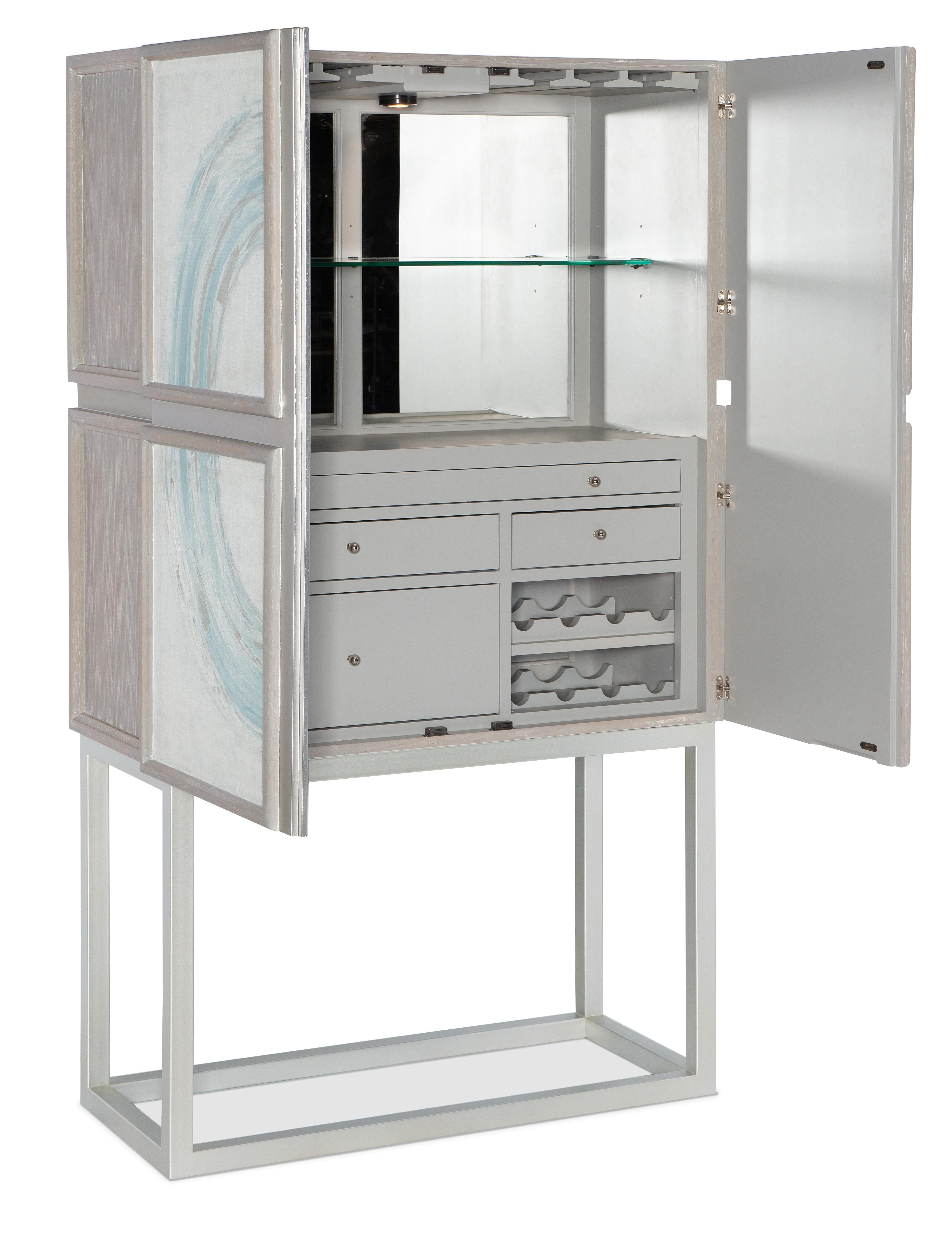 Melange Kandin Bar Cabinet - Luxury Home Furniture (MI)