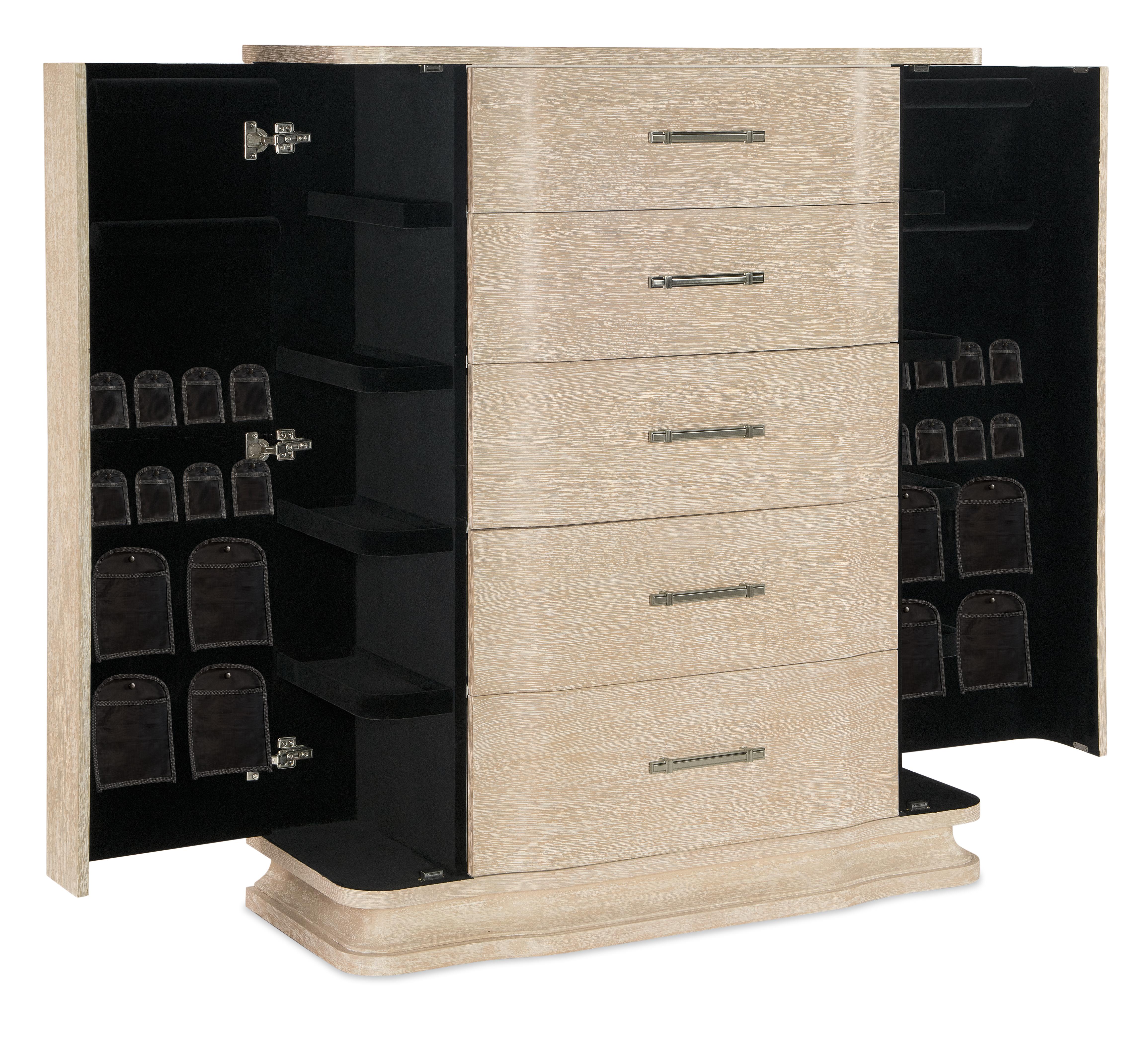 Nouveau Chic Five Drawer Chest - Luxury Home Furniture (MI)