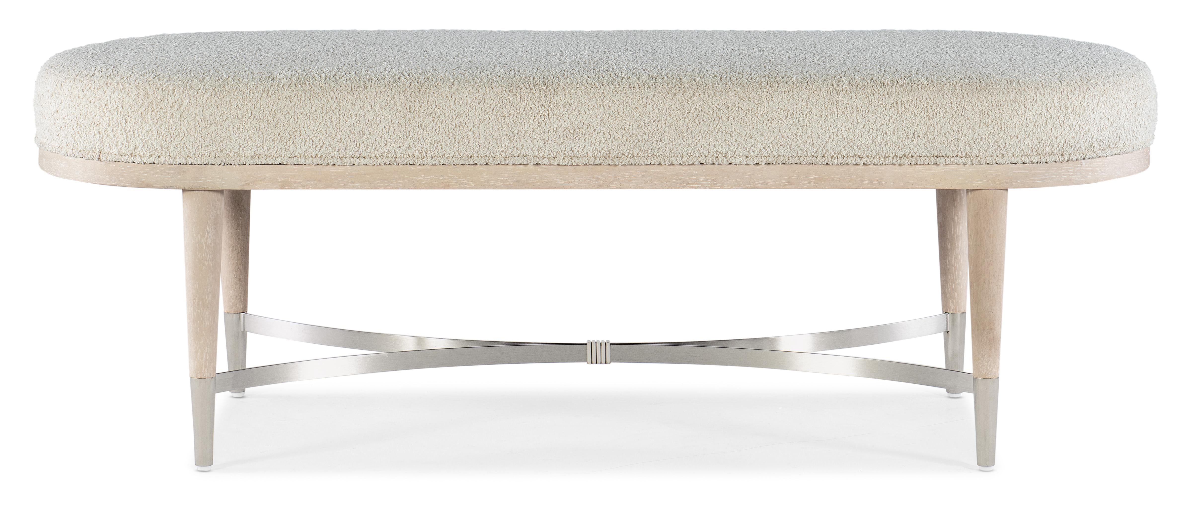 Nouveau Chic Upholstered Bench - Luxury Home Furniture (MI)