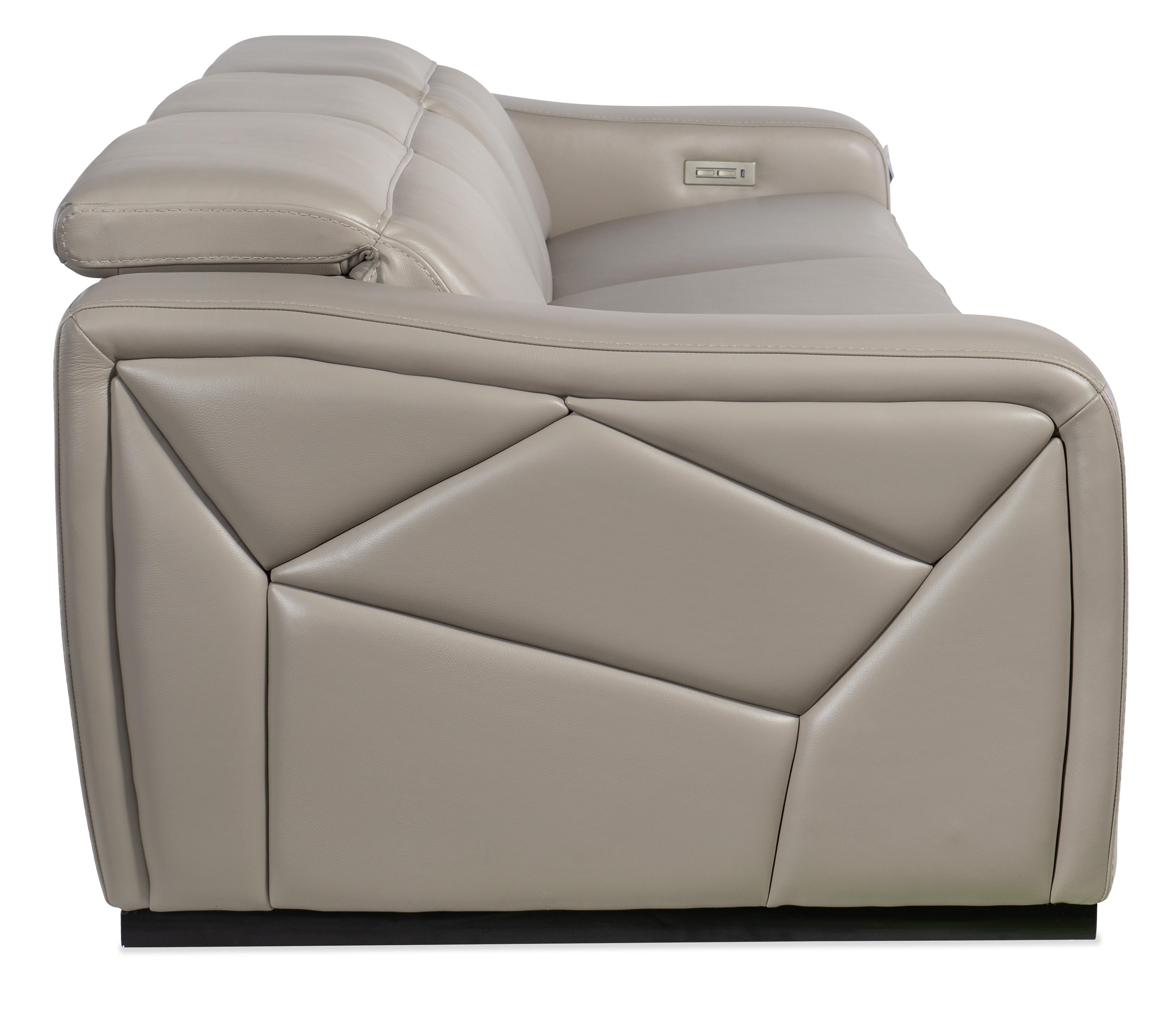 Opal 3 Piece Sofa with 2 Power Recliners & Power Headrest - Luxury Home Furniture (MI)