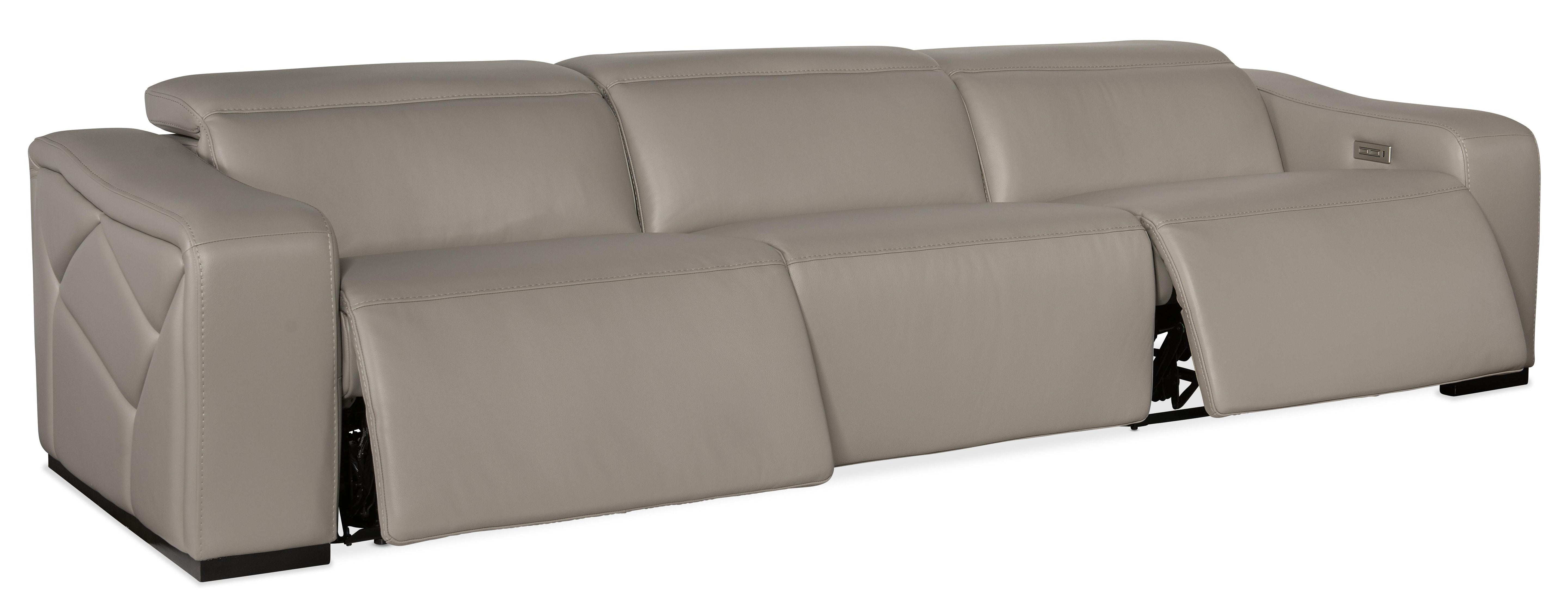 Opal 3 Piece Sofa with 2 Power Recliners & Power Headrest - Luxury Home Furniture (MI)