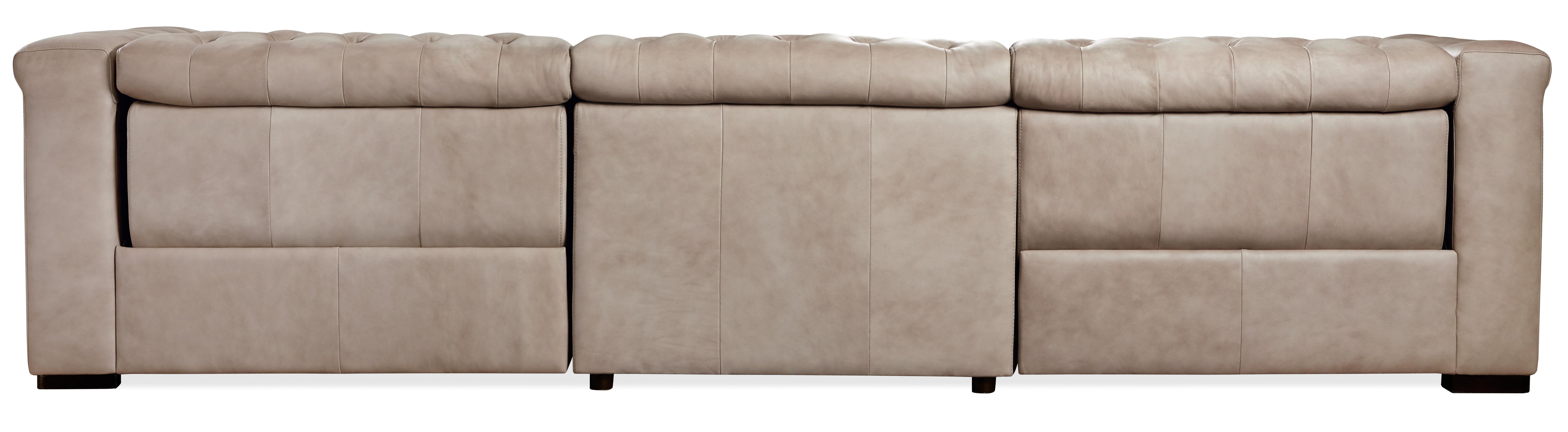 Savion Grandier Power Recliner Sofa w/ Power Headrest - Luxury Home Furniture (MI)