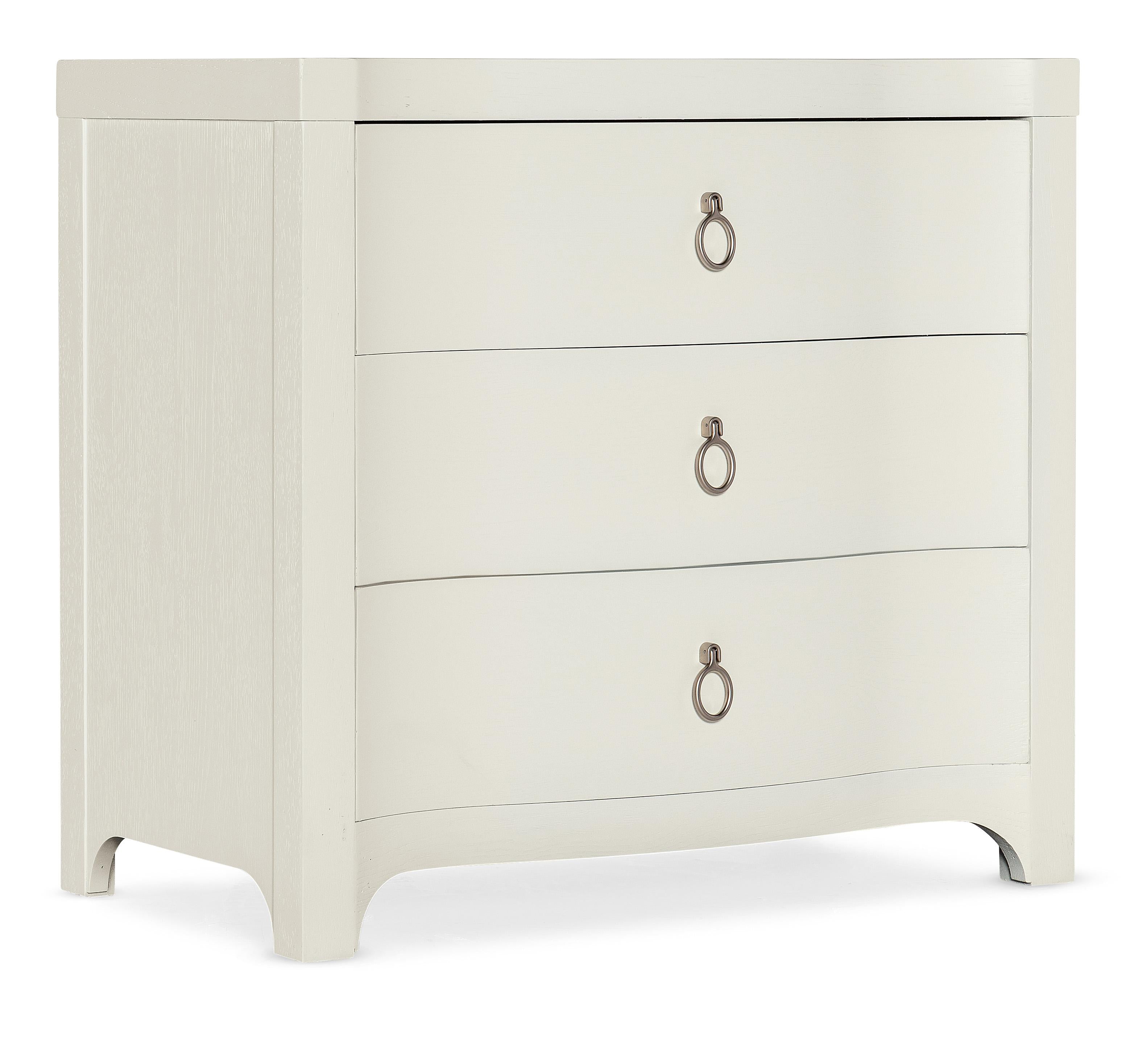Serenity Antigua Three Drawer Nightstand - 6350-90116-02