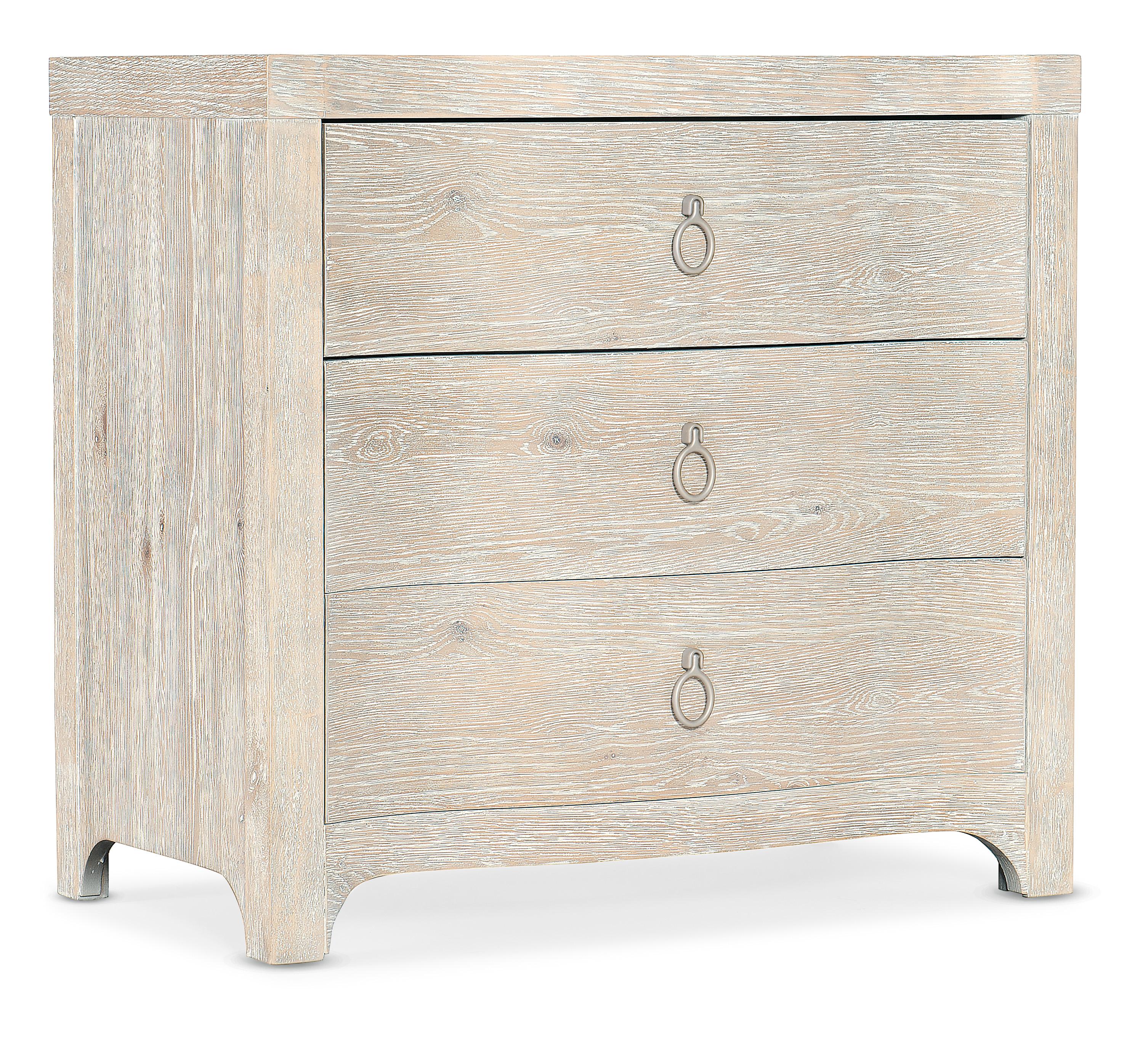 Serenity Antigua Three Drawer Nightstand - 6350-90116-80