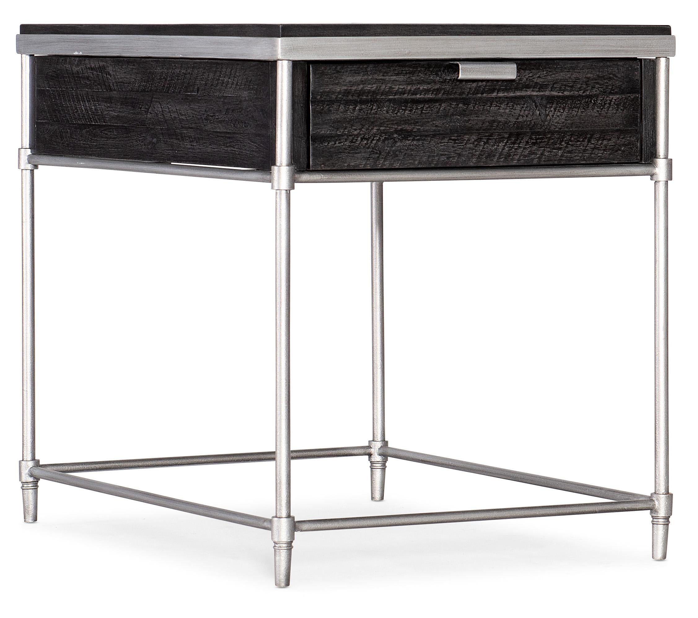 St. Armand Rectangular End Table - 5601-80114-BLK