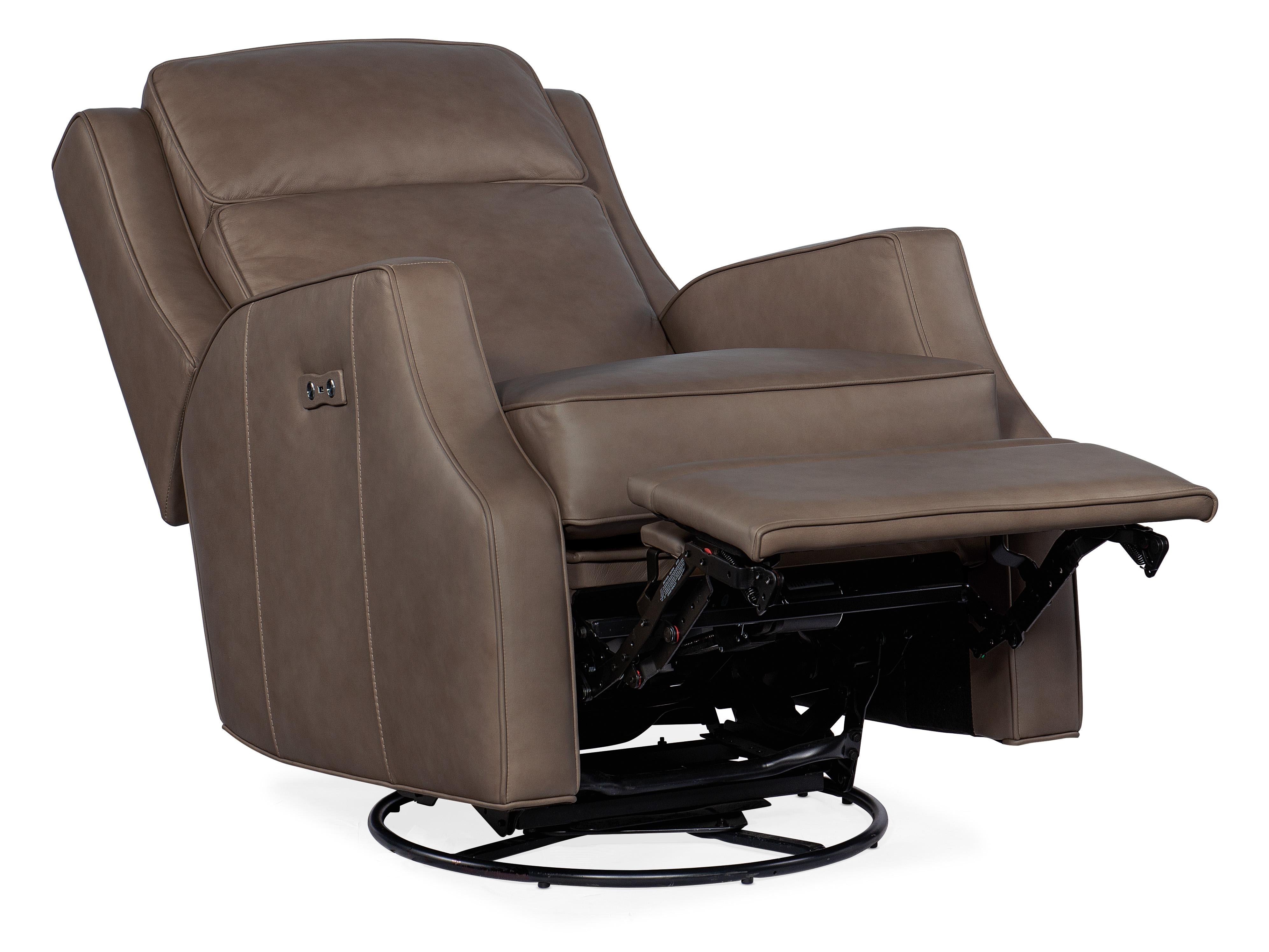 Tricia Power Swivel Glider Recliner - RC110-PSWGL-094 - Luxury Home Furniture (MI)