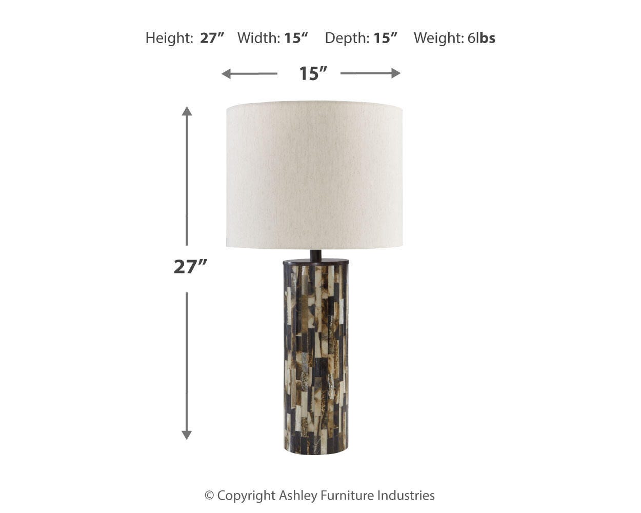 Ellford Lamp Set - Luxury Home Furniture (MI)